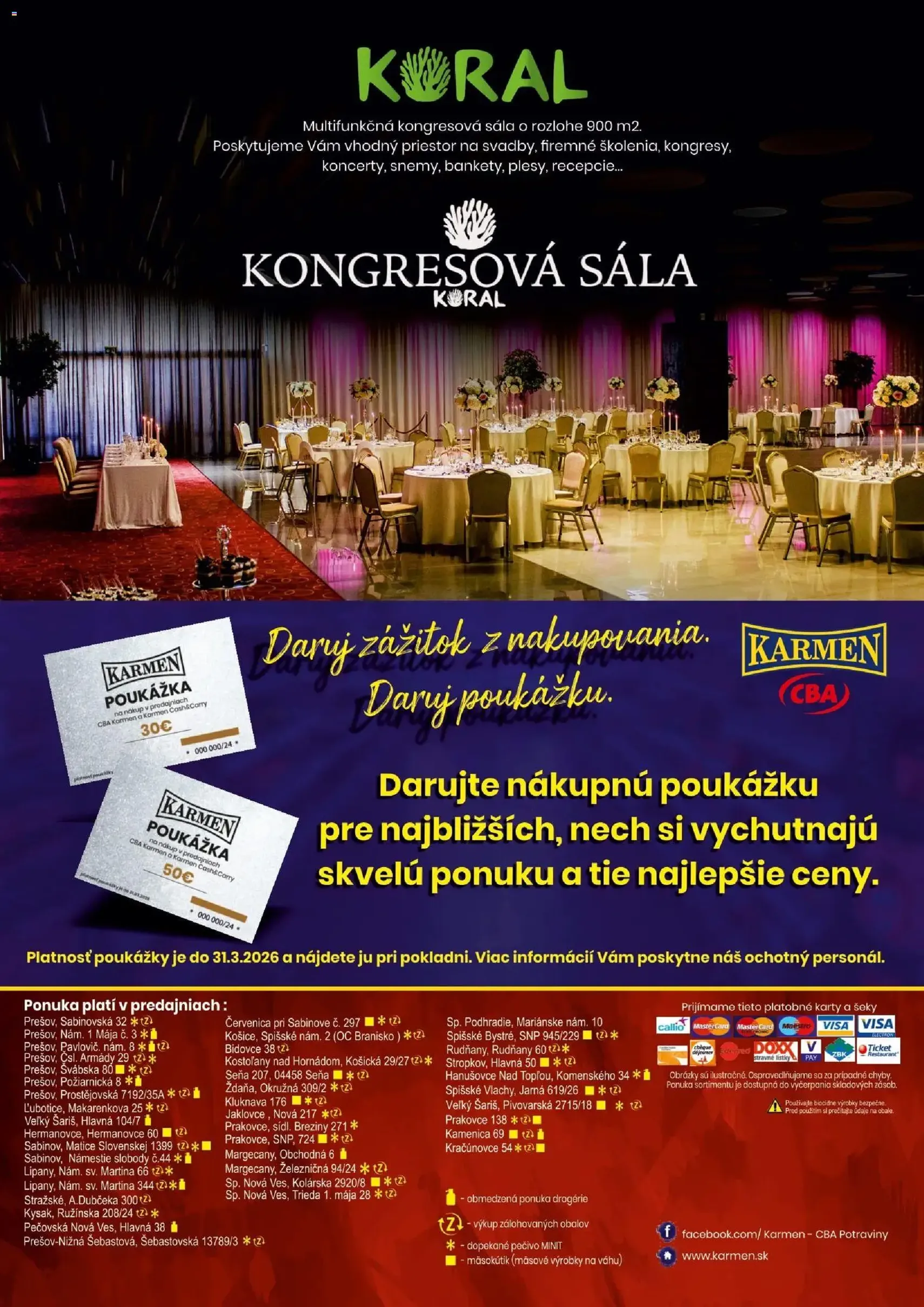 KARMEN CBA leták - platný leták od 20.11.2025 strana 16 z 16