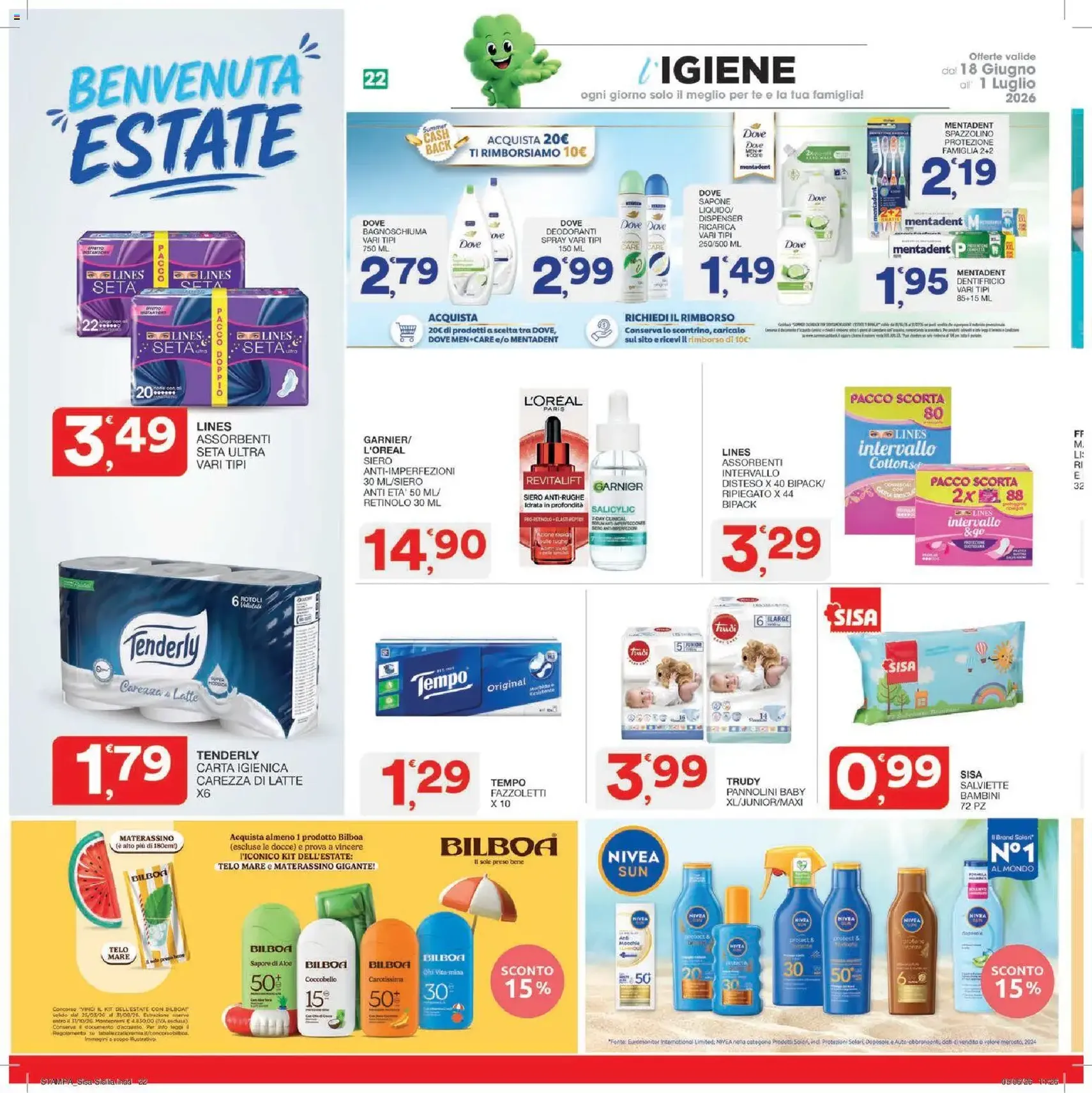 SISA volantino - volantino valido dal 18/06/2026 pagina 22 di 24