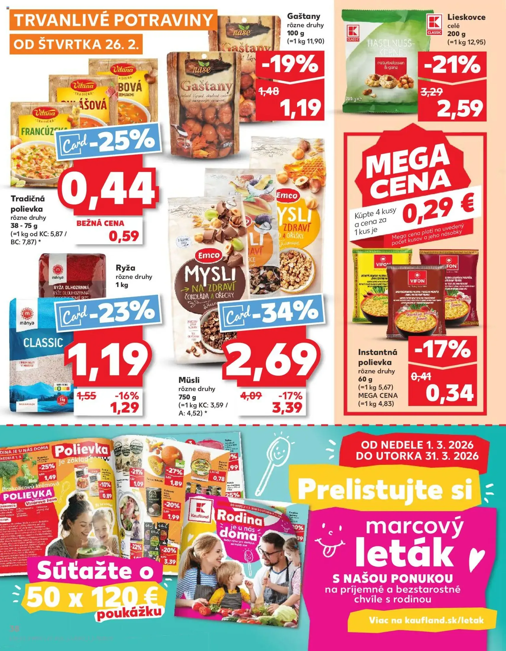 Kaufland SK Akciós újság - 2026.02.26. érvényes szórólap 38 oldal 72 oldalból