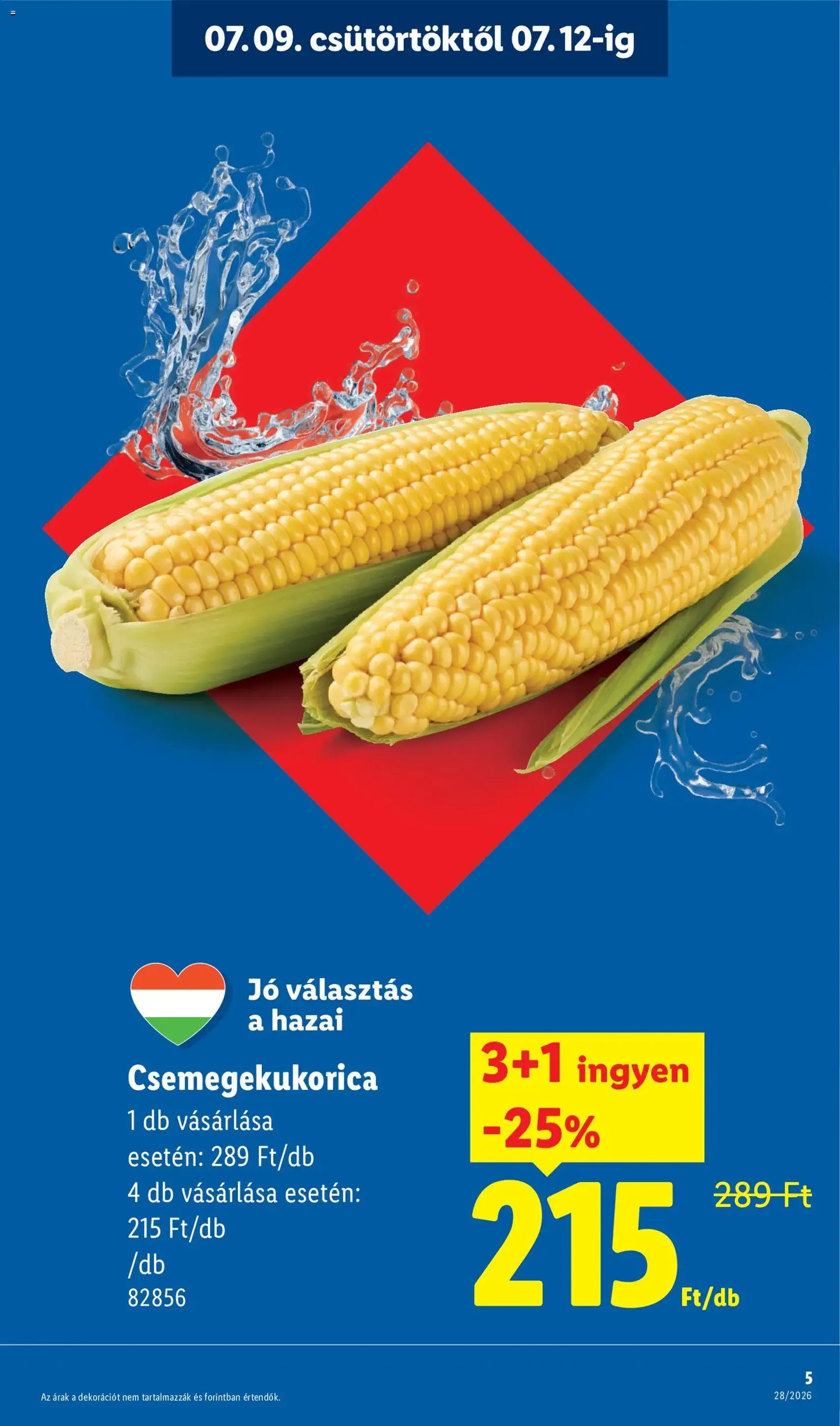 Lidl akciós újság - 2026.07.09. érvényes szórólap 5 oldal 80 oldalból