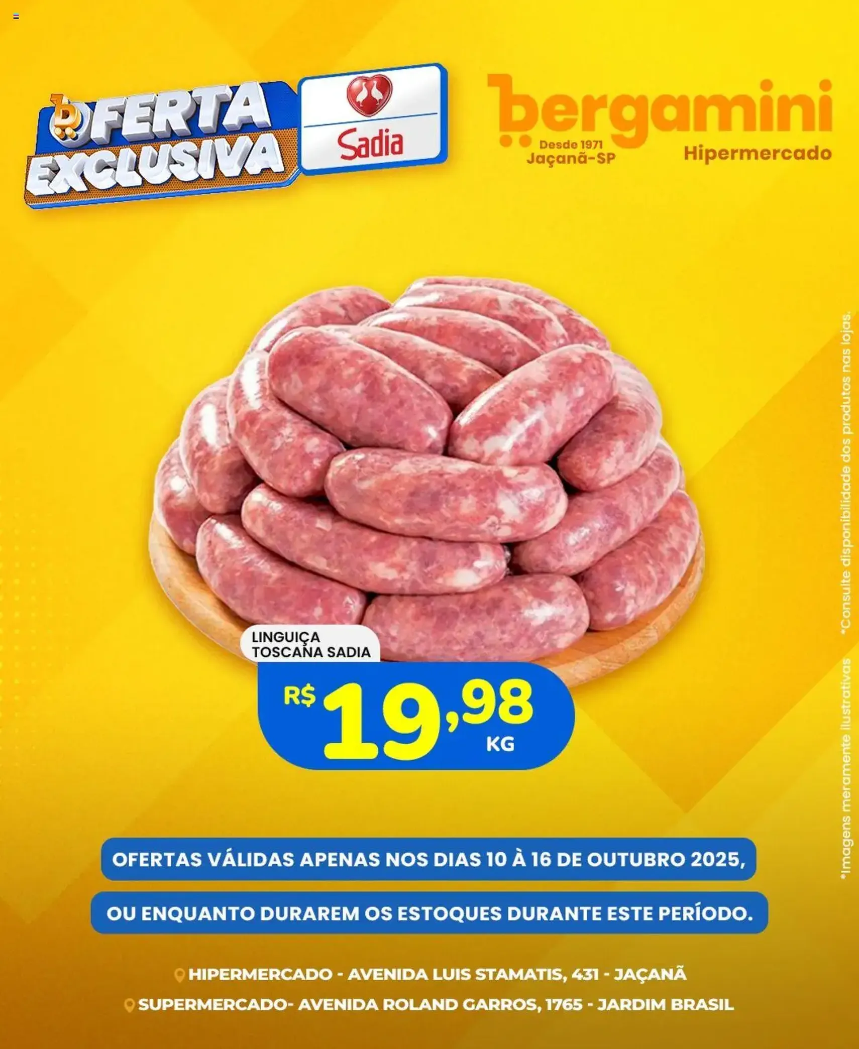 Supermercado Bergamini - Ofertas Sadia e Perdigão - folheto válido a partir de 10/10/2025 página 3 de 7