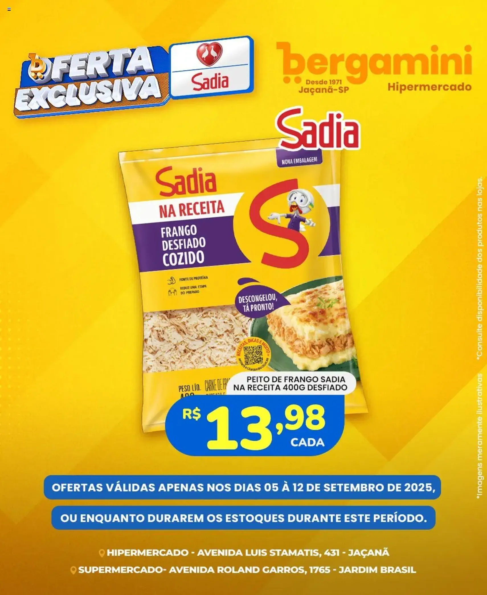 Supermercado Bergamini - Ofertas Sadia - folheto válido a partir de 05/09/2025 página 5 de 7 Supermercado Bergamini - Ofertas Sadia - folheto válido a partir de 05/09/2025 página 5 de 7