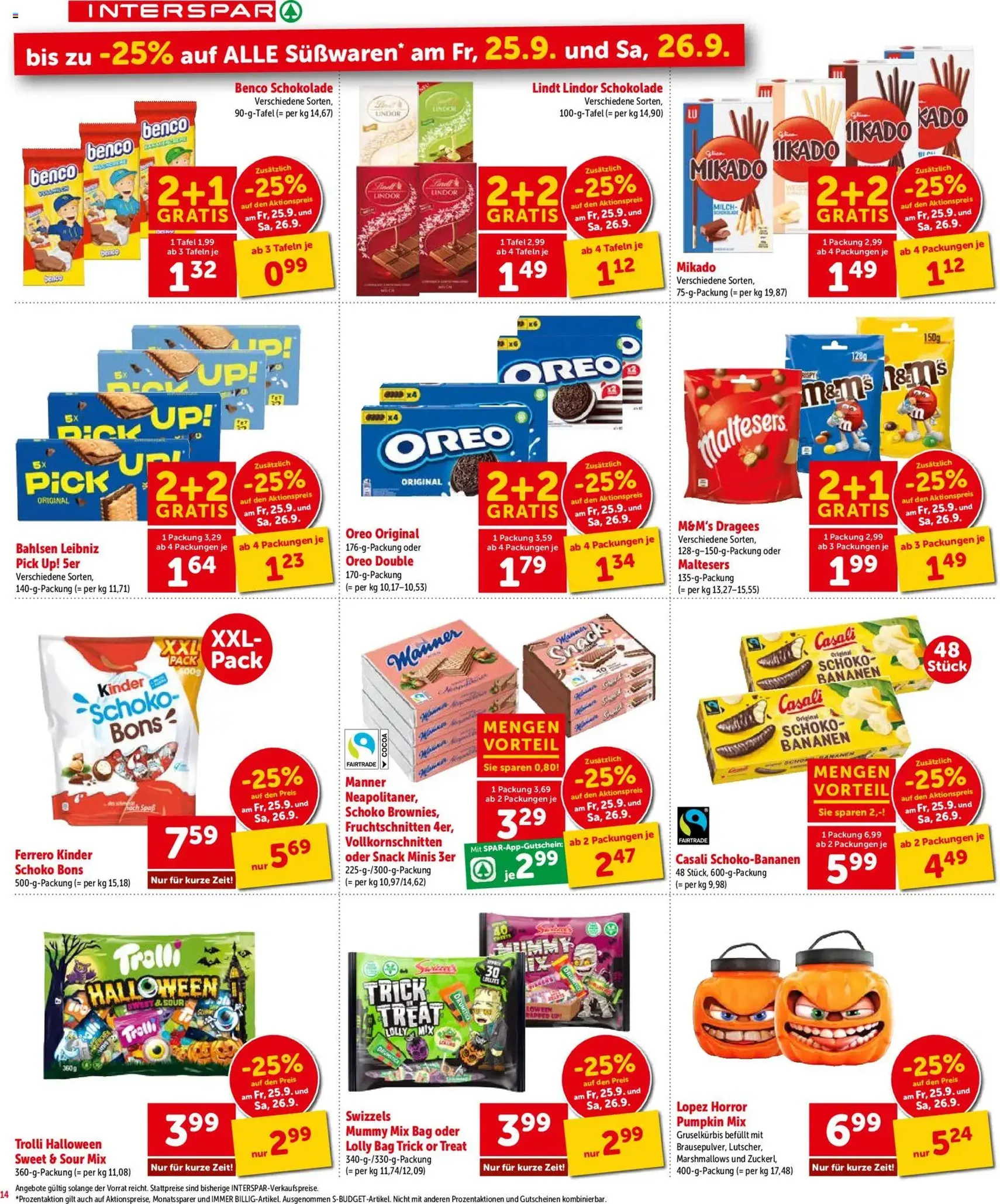 Interspar Flugblatt - Gültiger Prospekt ab 24.09.2026, Seite 14 von insgesamt 24