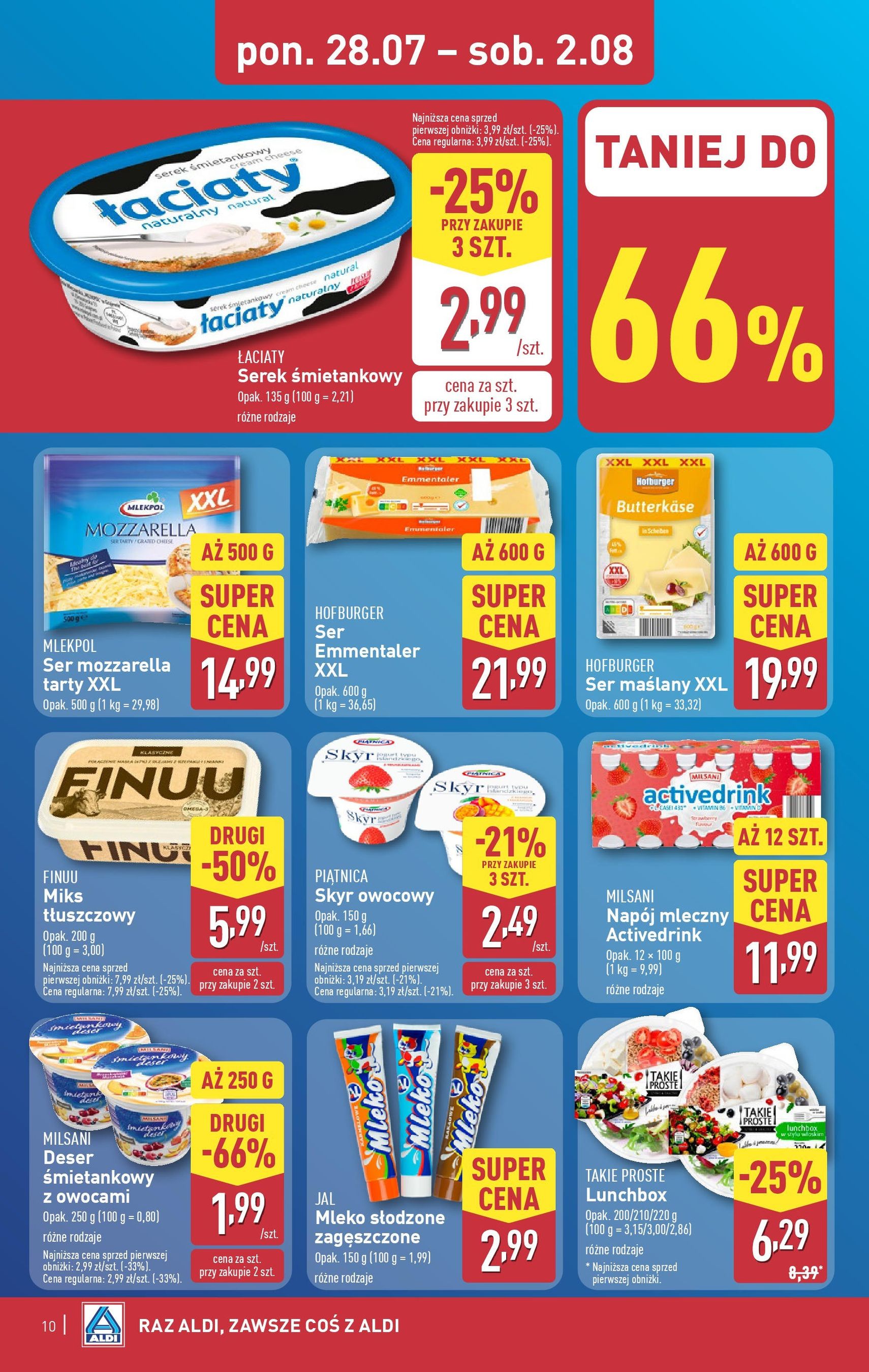 Aldi Gazetka - ważny gazetka od 28.07.2025 strona 10 z 42 Aldi Gazetka - ważny gazetka od 28.07.2025 strona 10 z 42