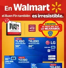 Vista previa del folleto Walmart Buen Fin válido desde 13/11/2025