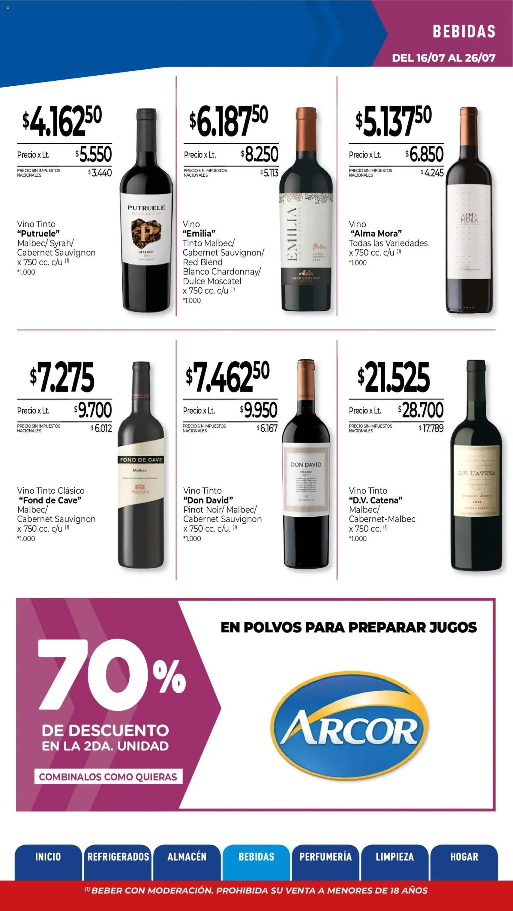 La Anonima catálogo - folleto válido desde 16/07/2026 página 19 de 35