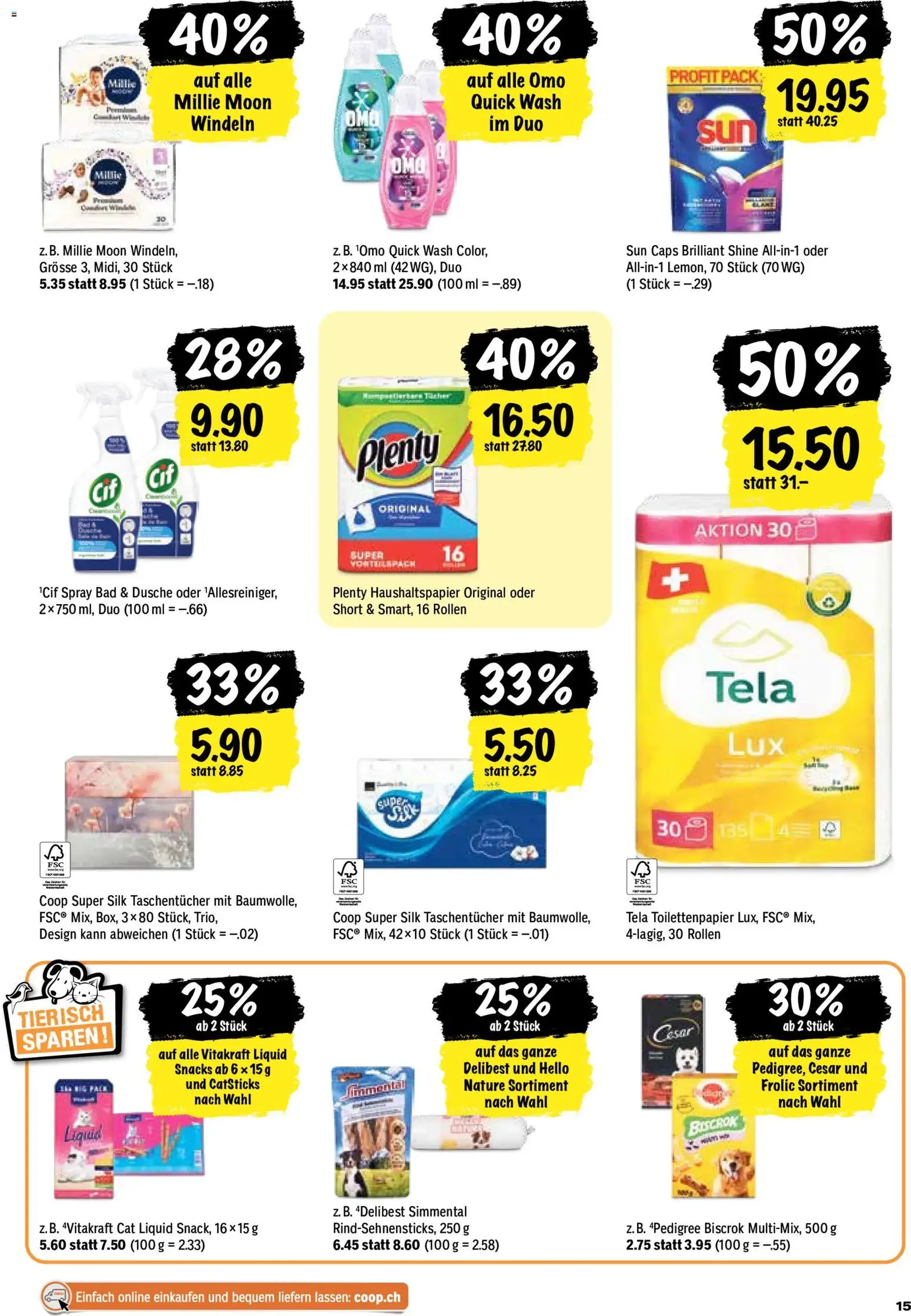 Coop aktionen - Gültiger Prospekt ab 23.07.2026, Seite 15 von insgesamt 24