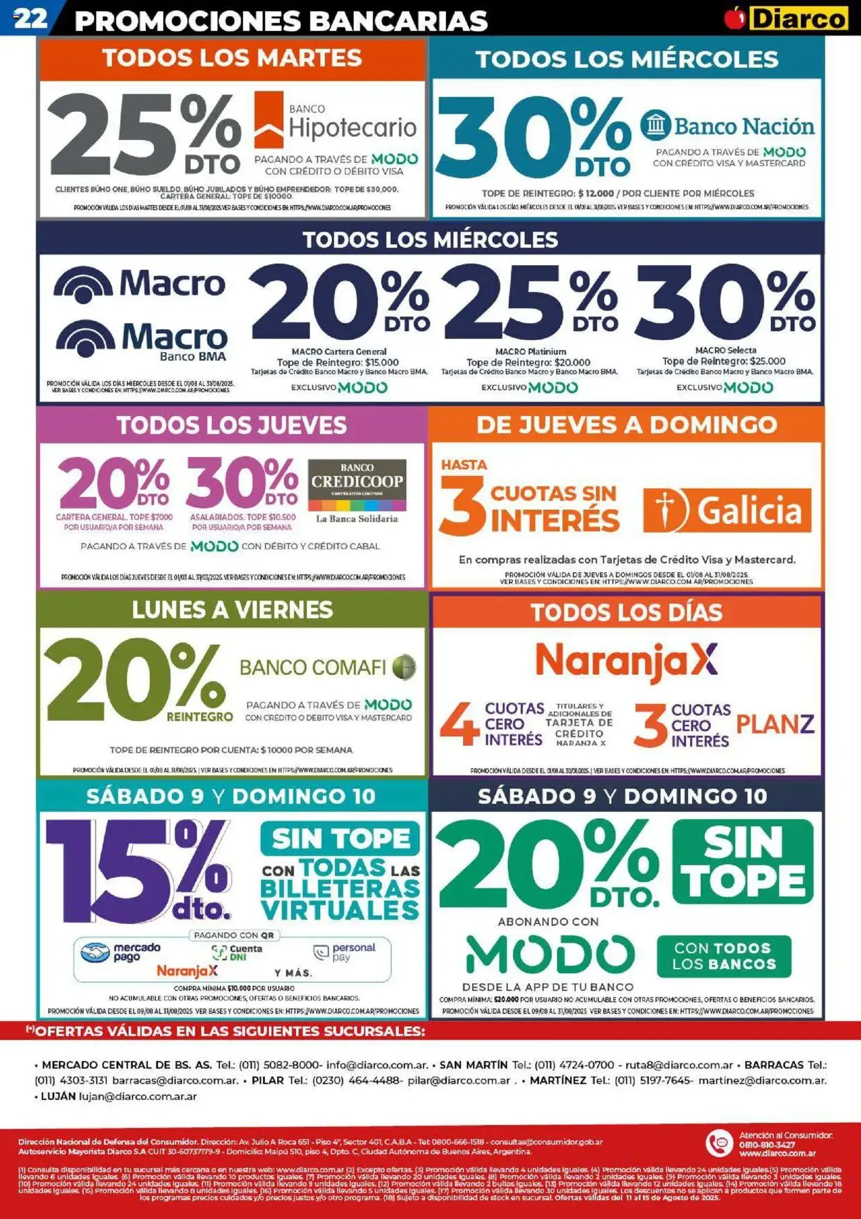 Diarco ofertas - folleto válido desde 11/08/2025 página 23 de 23 Diarco ofertas - folleto válido desde 11/08/2025 página 23 de 23