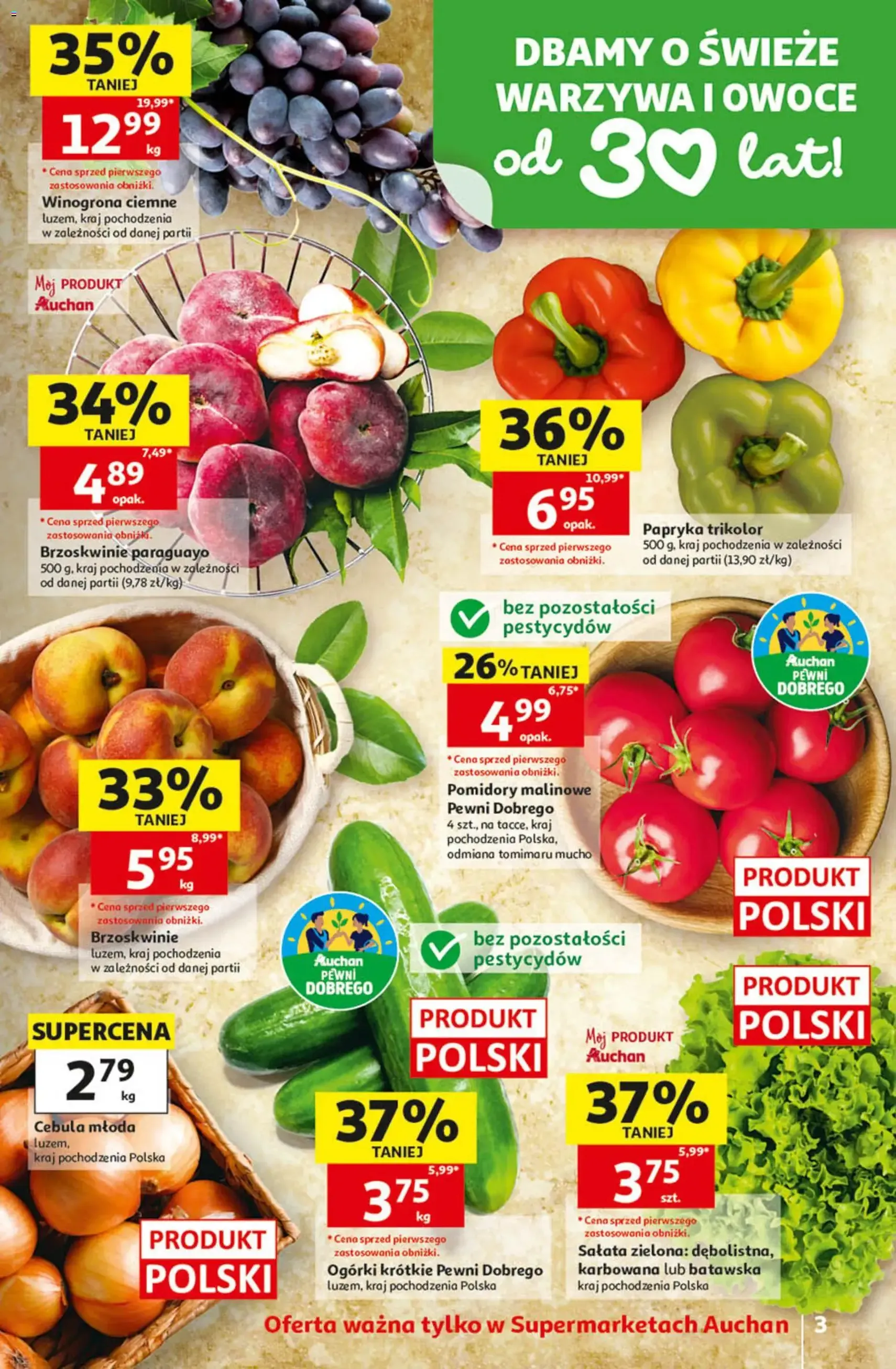 Auchan gazetka - ważny gazetka od 09.07.2026 strona 3 z 8