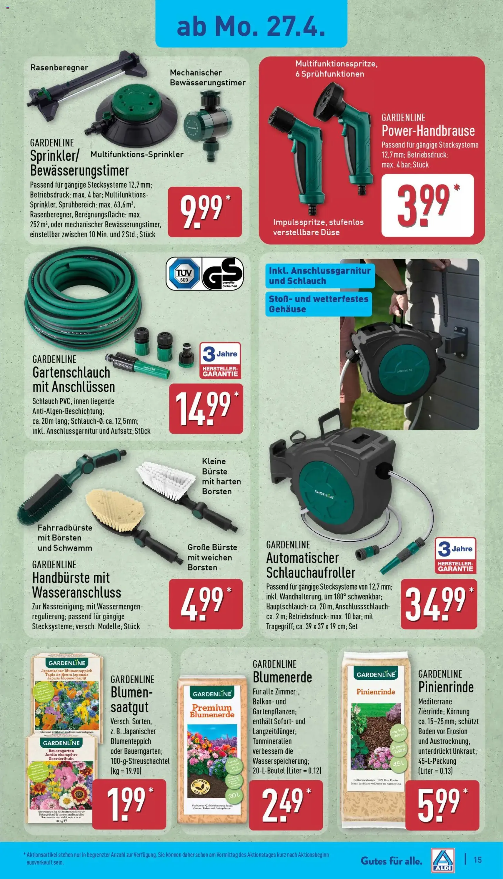 Aldi Prospekt - Gültiger Prospekt ab 27.04.2026, Seite 15 von insgesamt 37