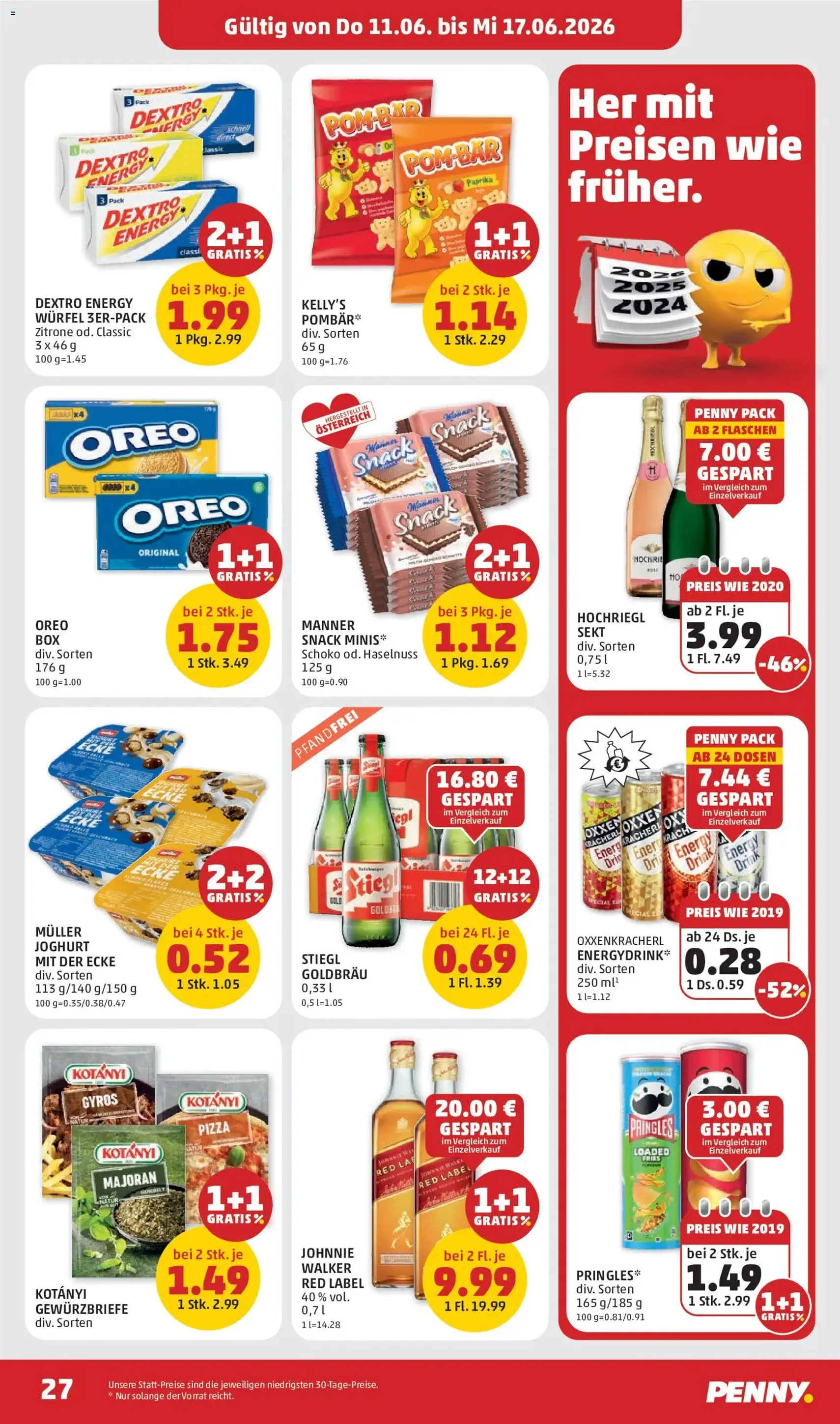 Penny Markt - Flugblatt - Gültiger Prospekt ab 11.06.2026, Seite 27 von insgesamt 32