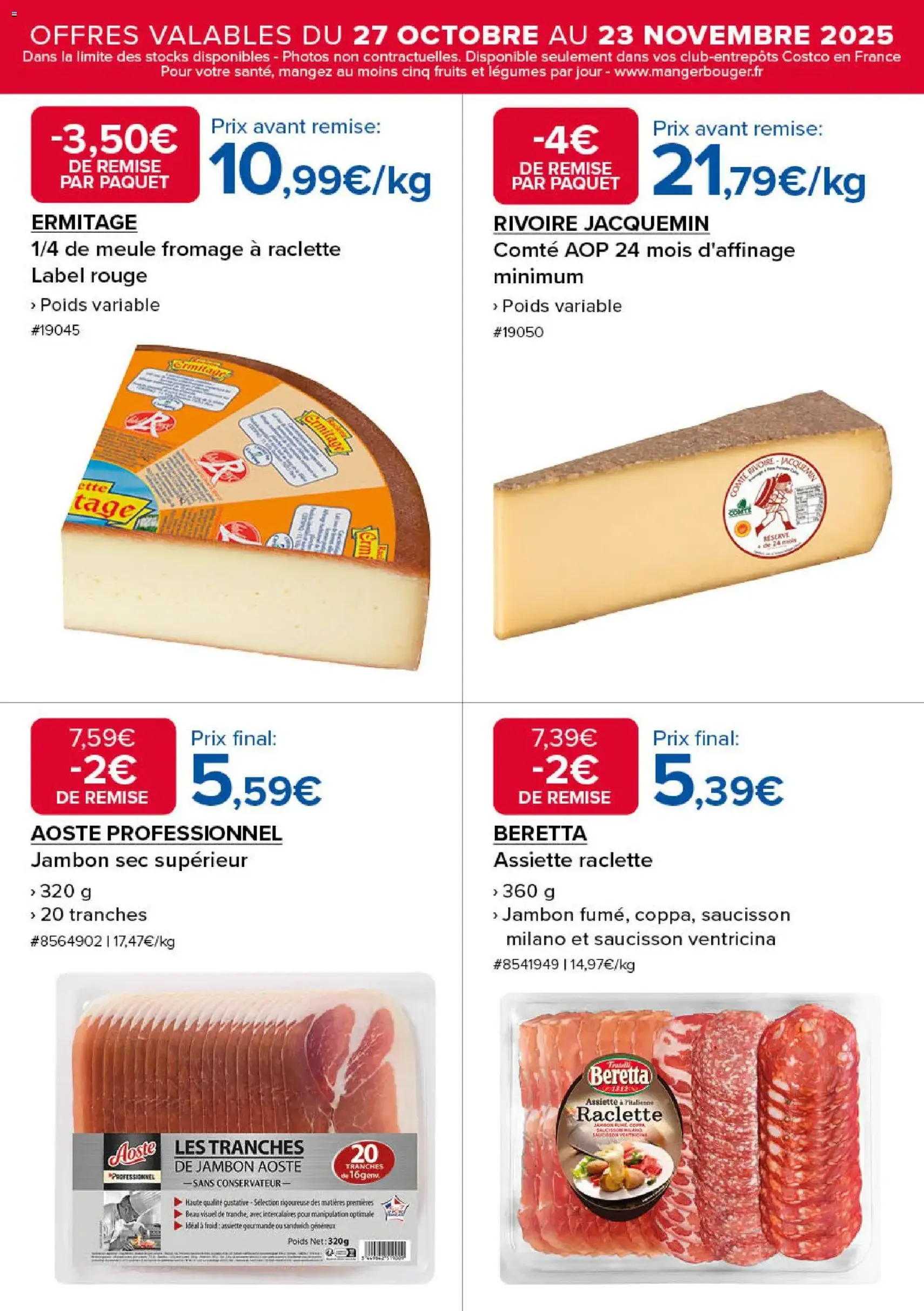 Costco catalogue - brochure valable à partir du 27/10/2025, page 2 sur 20 Costco catalogue - brochure valable à partir du 27/10/2025, page 2 sur 20