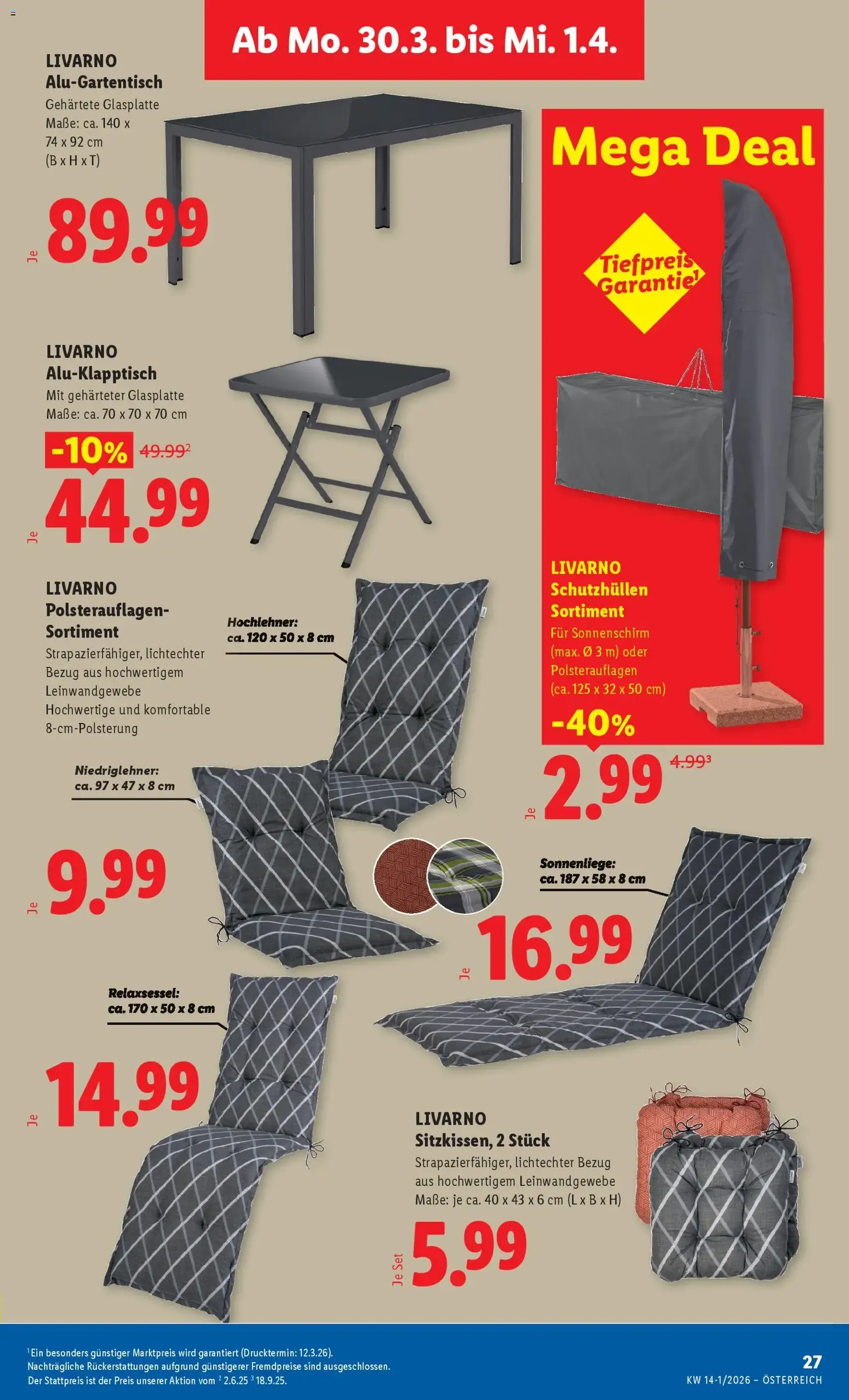 Lidl - Flugblatt - Gültiger Prospekt ab 26.03.2026, Seite 32 von insgesamt 47