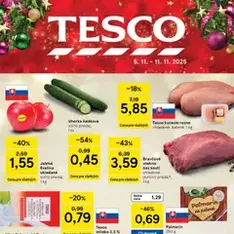 Tesco - Black Friday - náhľad letáku platný od 05.11.2025
