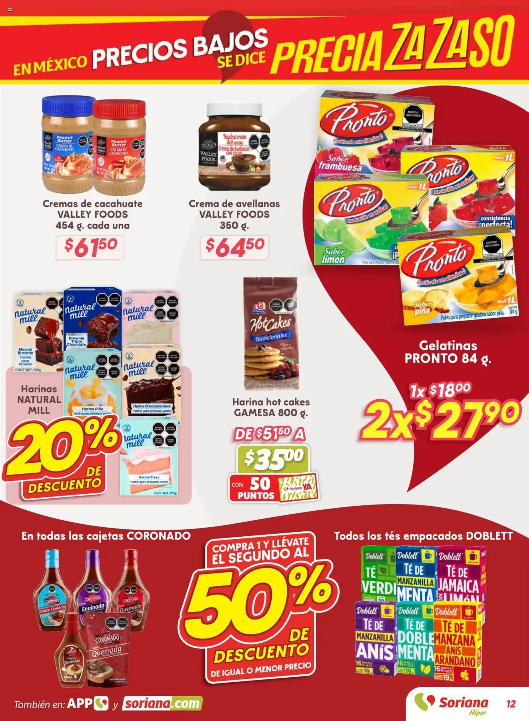Soriana - Preciazazaso Híper: Ags, Col, Gto, Jal, Mich - folleto válido desde 14/08/2025 página 12 de 55 Soriana - Preciazazaso Híper: Ags, Col, Gto, Jal, Mich - folleto válido desde 14/08/2025 página 12 de 55