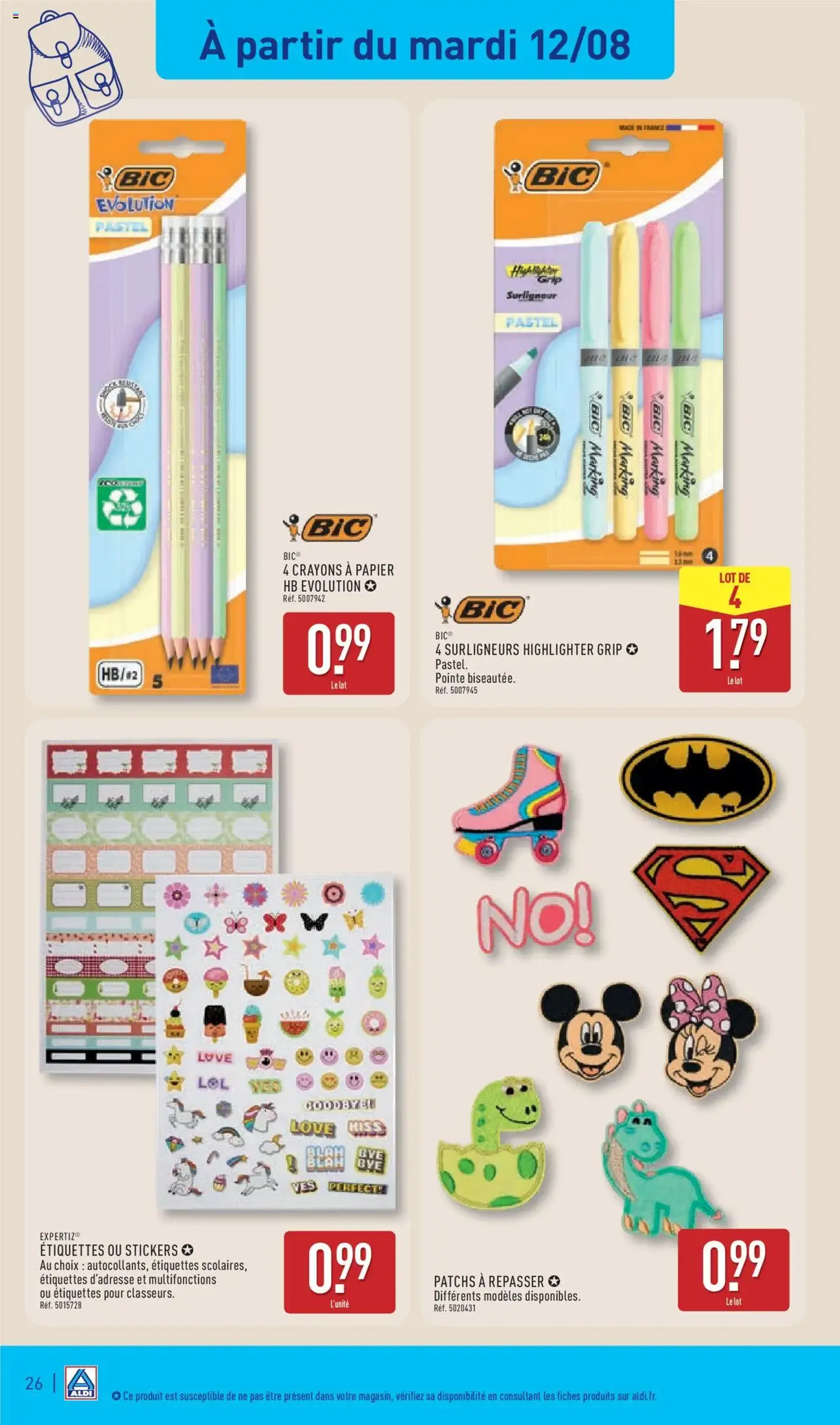 Aldi catalogue semaine 33 - brochure valable à partir du 12/08/2025, page 28 sur 51 Aldi catalogue semaine 33 - brochure valable à partir du 12/08/2025, page 28 sur 51