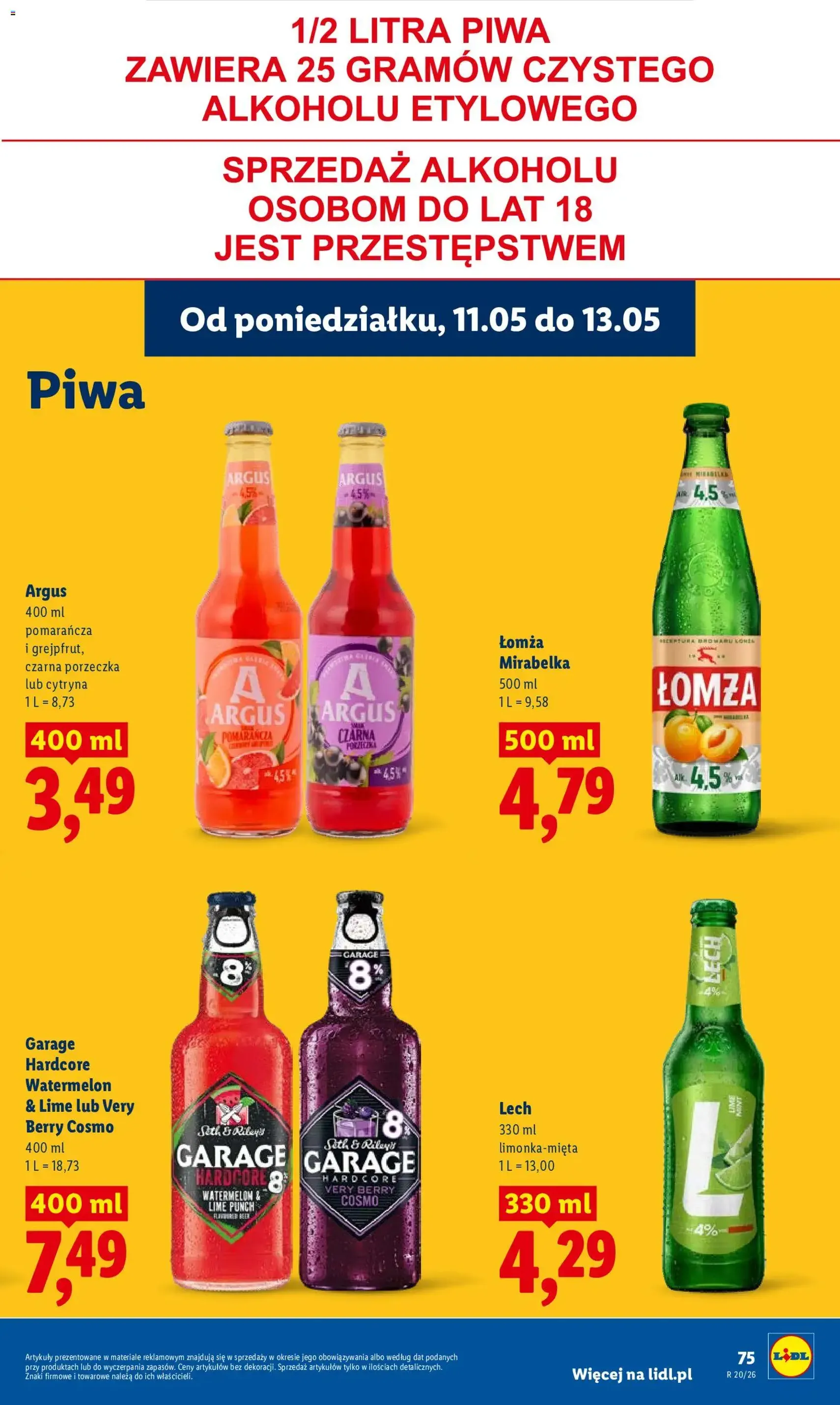 Lidl gazetka - ważny gazetka od 11.05.2026 strona 75 z 97