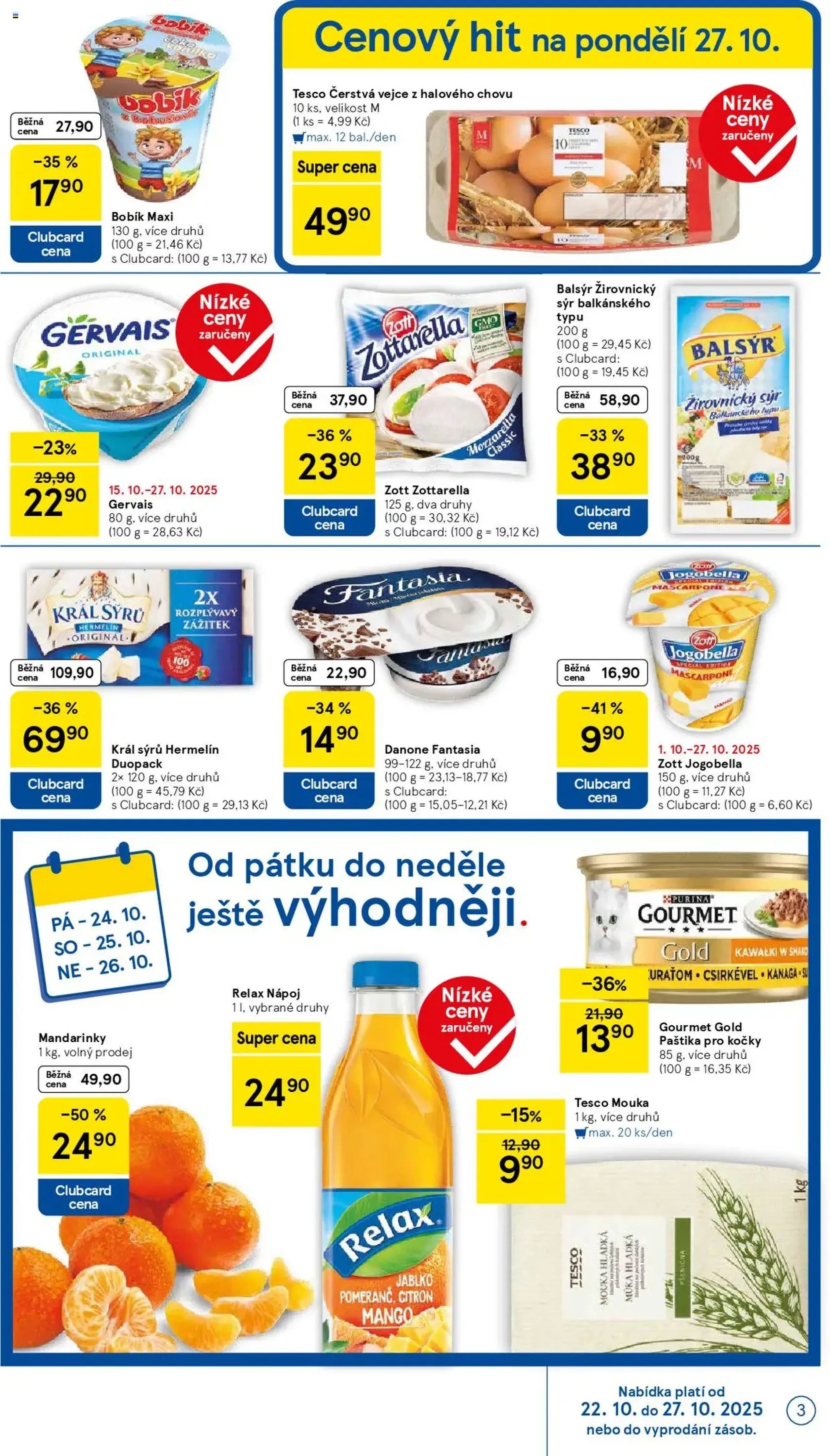 Tesco leták - Hypermarket - platný leták od 22.10.2025 strana 3 z 30 Tesco leták - Hypermarket - platný leták od 22.10.2025 strana 3 z 30