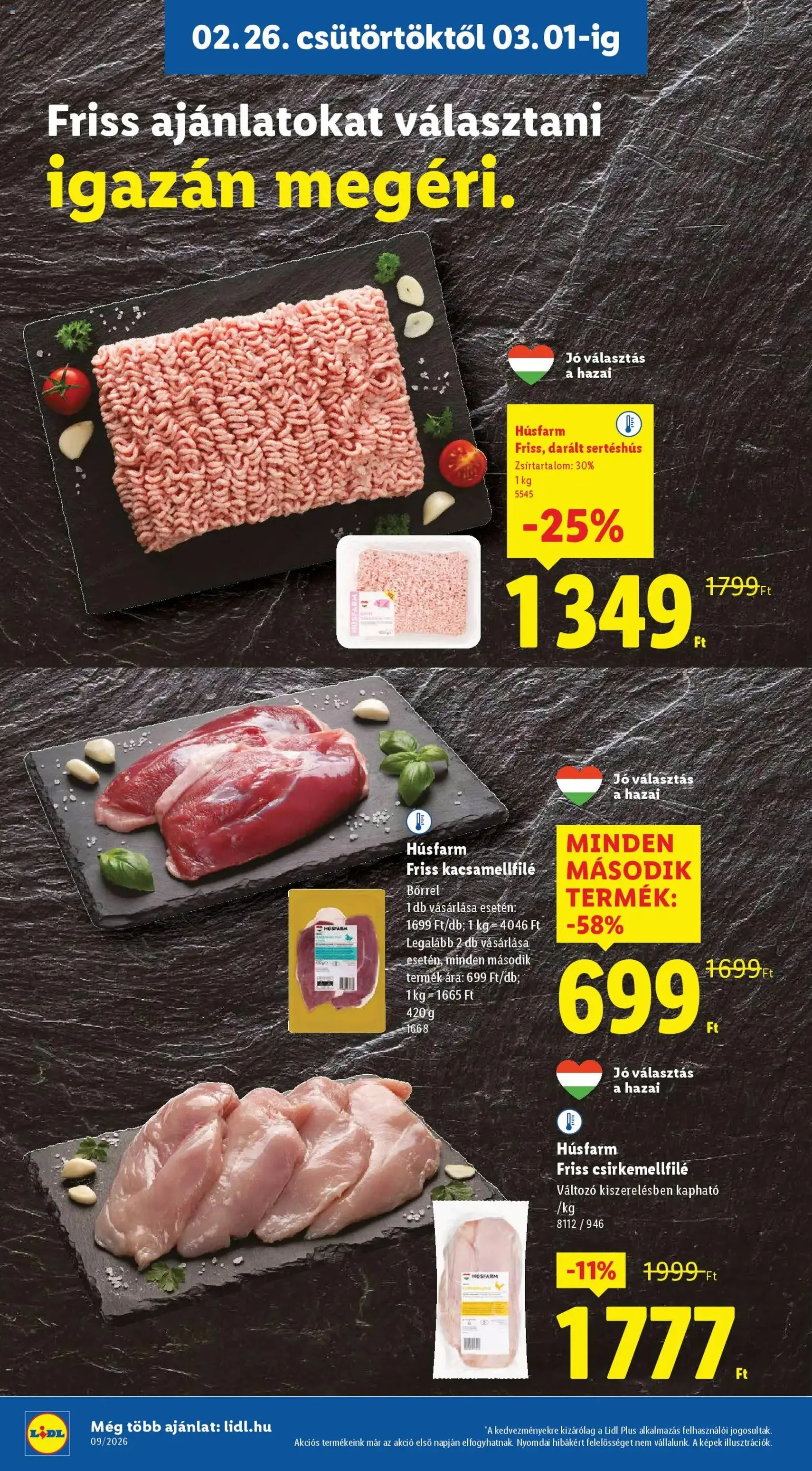 Lidl Akciós újság - 2026.02.26. érvényes szórólap 8 oldal 80 oldalból