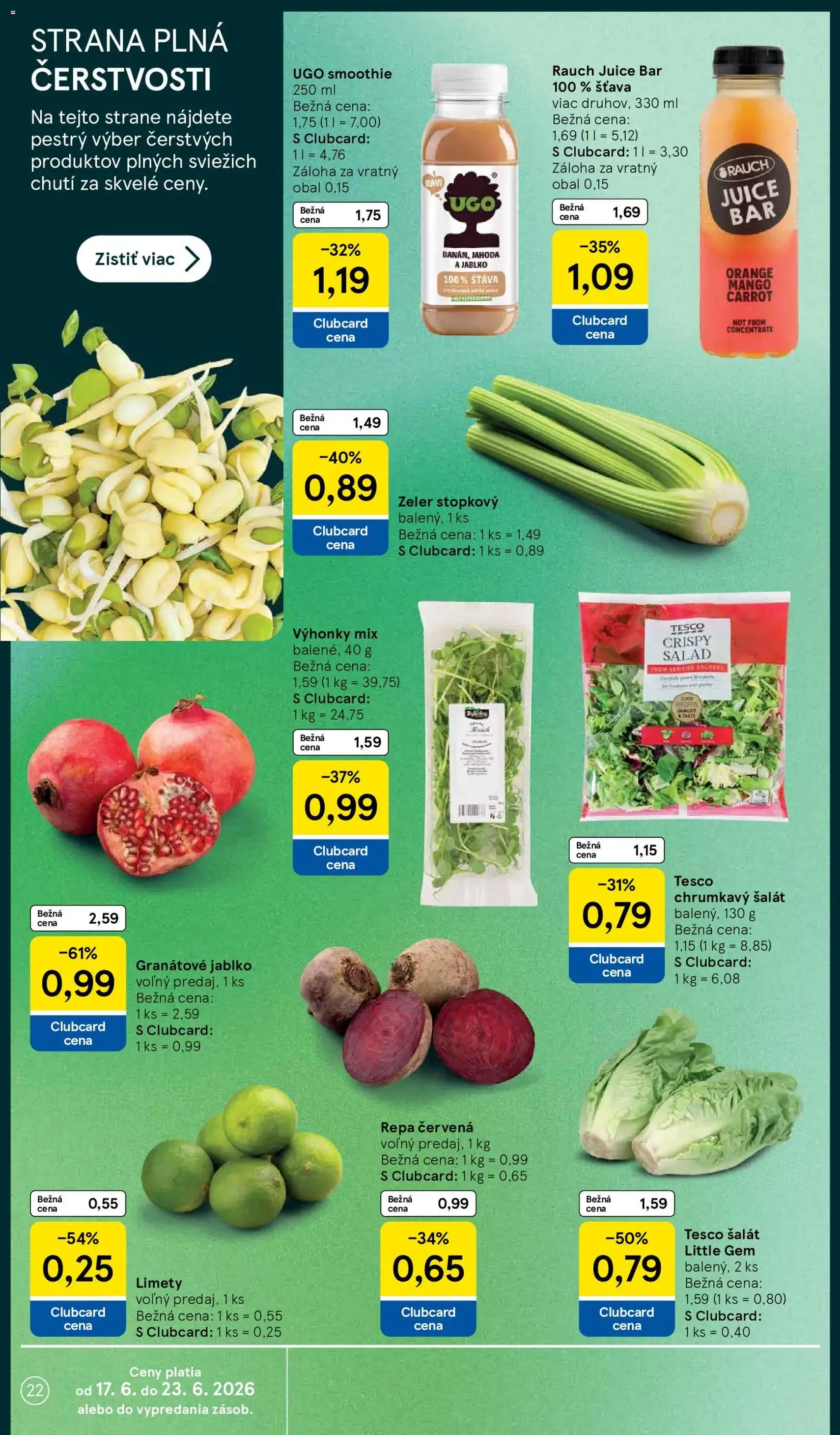 Tesco Hypermarket - leták - platný leták od 17.06.2026 strana 22 z 58