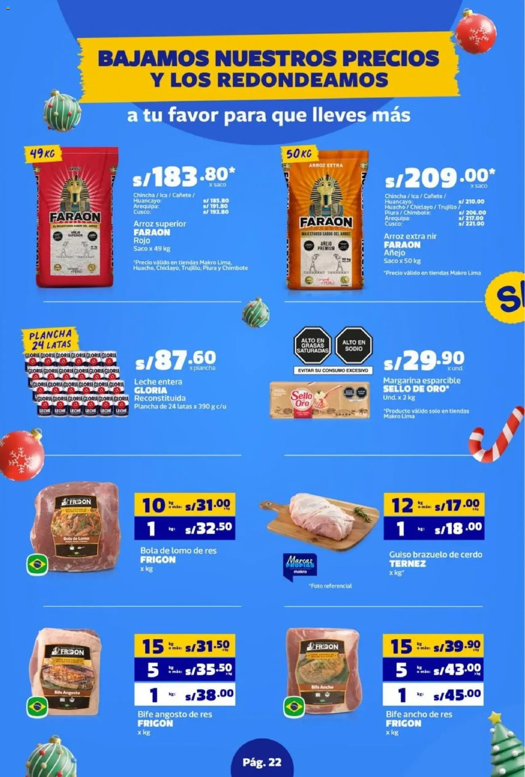 Makro - Catálago Precios Redondos vig#23 - folleto válido desde 06/11/2025 página 22 de 23