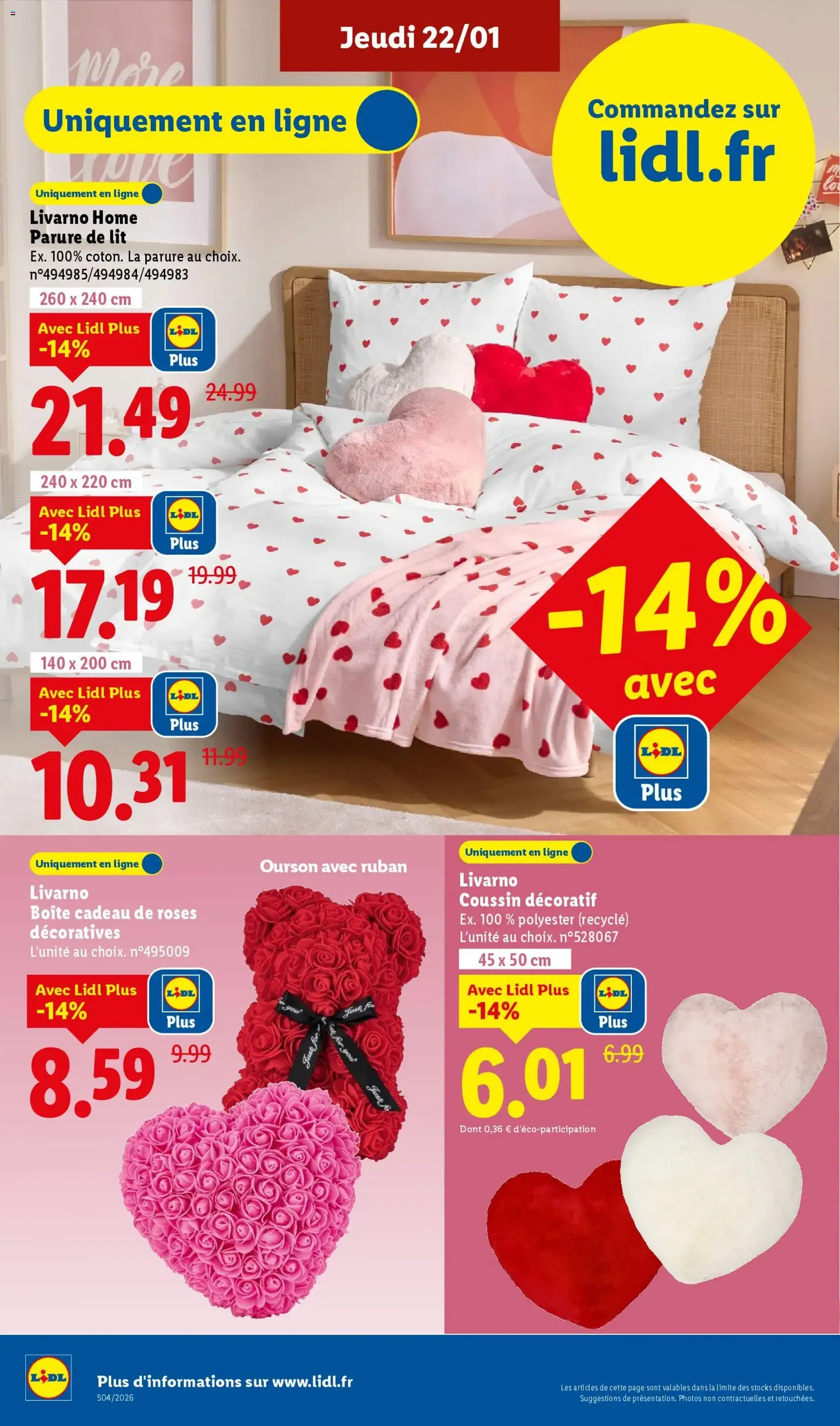 LIDL catalogue semaine 4 - brochure valable à partir du 22/01/2026, page 52 sur 79