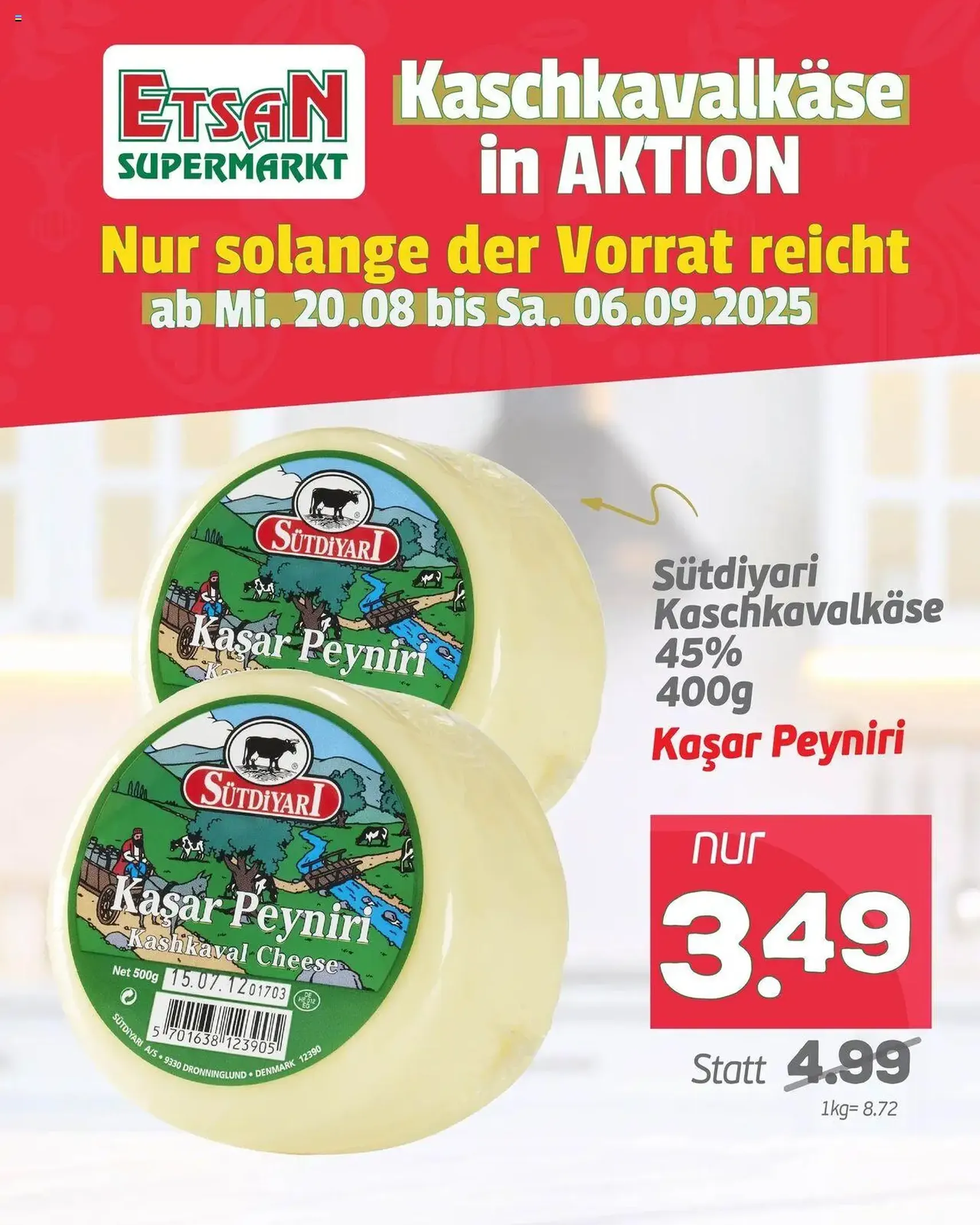 ETSAN Flugblatt - Gültiger Prospekt ab 20.08.2025, Seite 1 von insgesamt 6