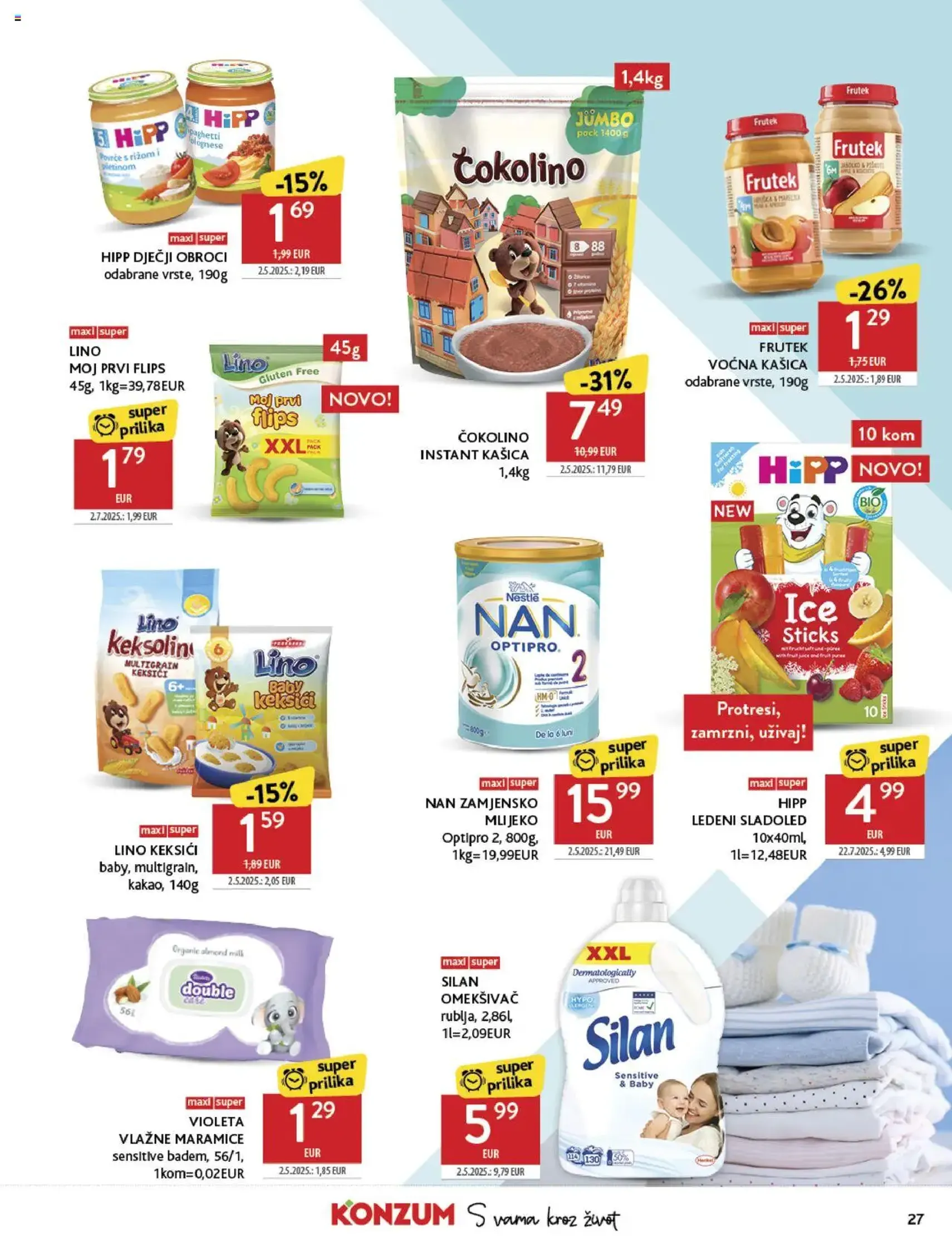 Konzum HR Akciós újság - 2025.08.20. érvényes szórólap 27 oldal 38 oldalból