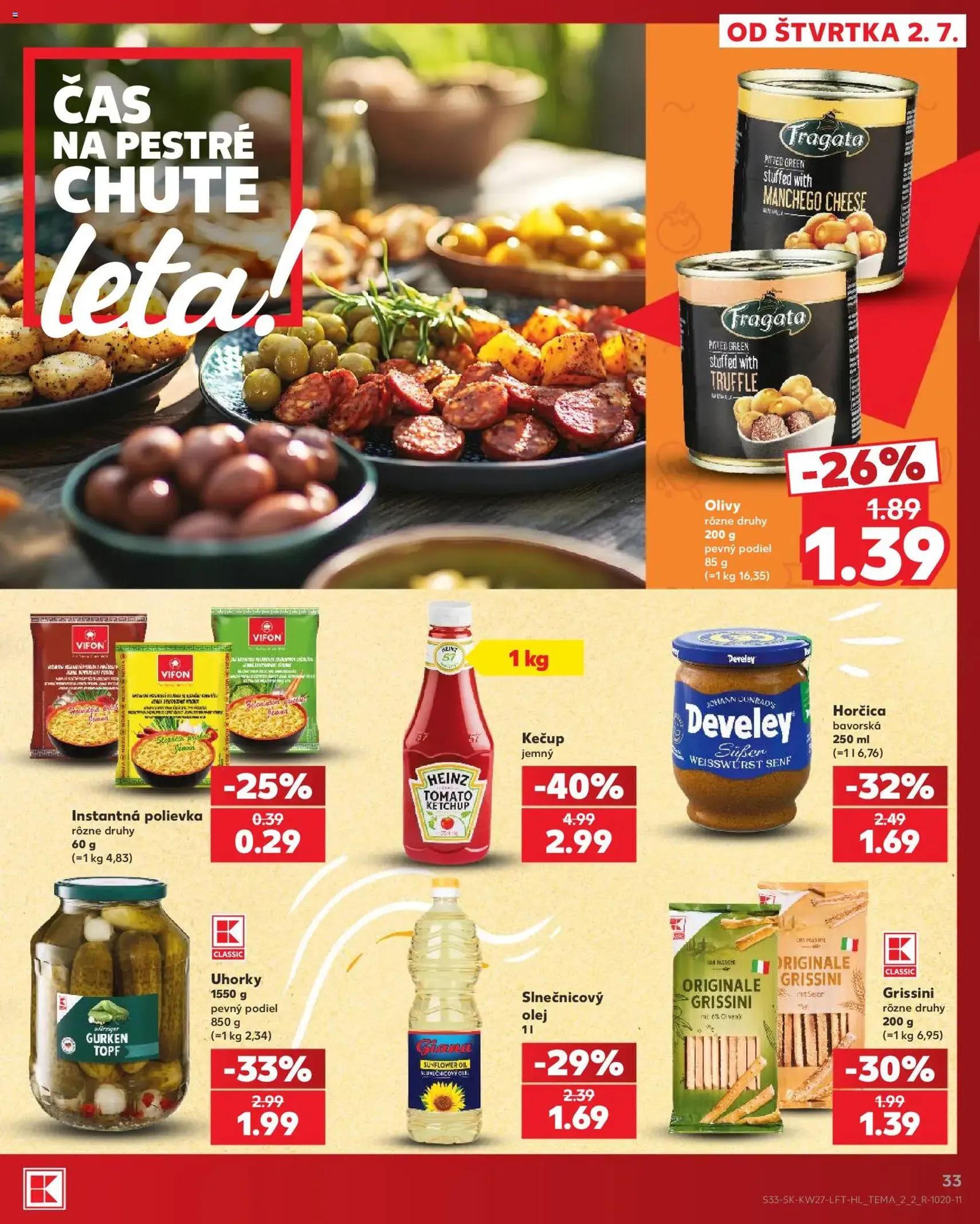 Kaufland leták - platný leták od 02.07.2026 strana 33 z 80