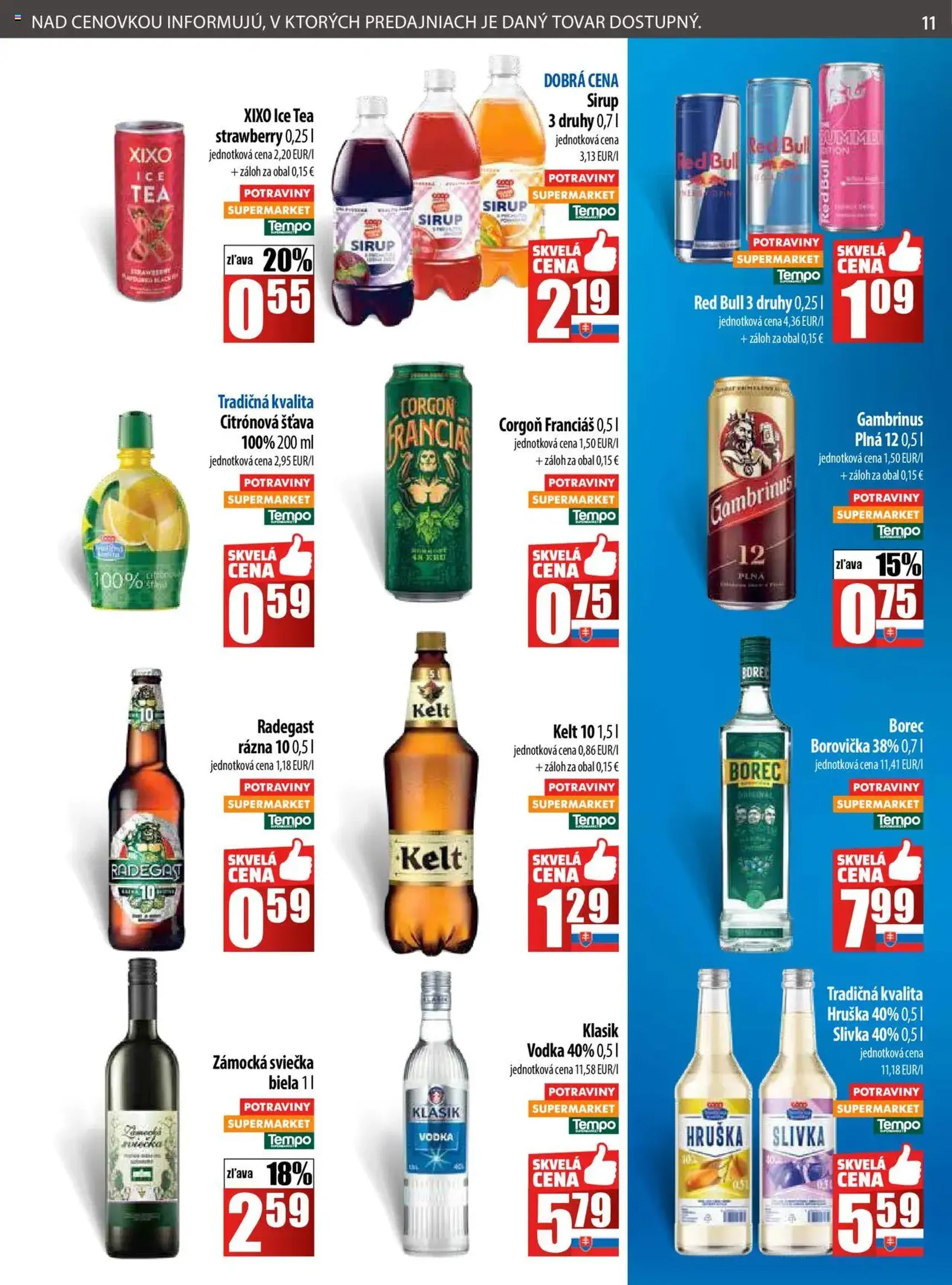 COOP Jednota leták - platný leták od 04.09.2025 strana 11 z 28 COOP Jednota leták - platný leták od 04.09.2025 strana 11 z 28