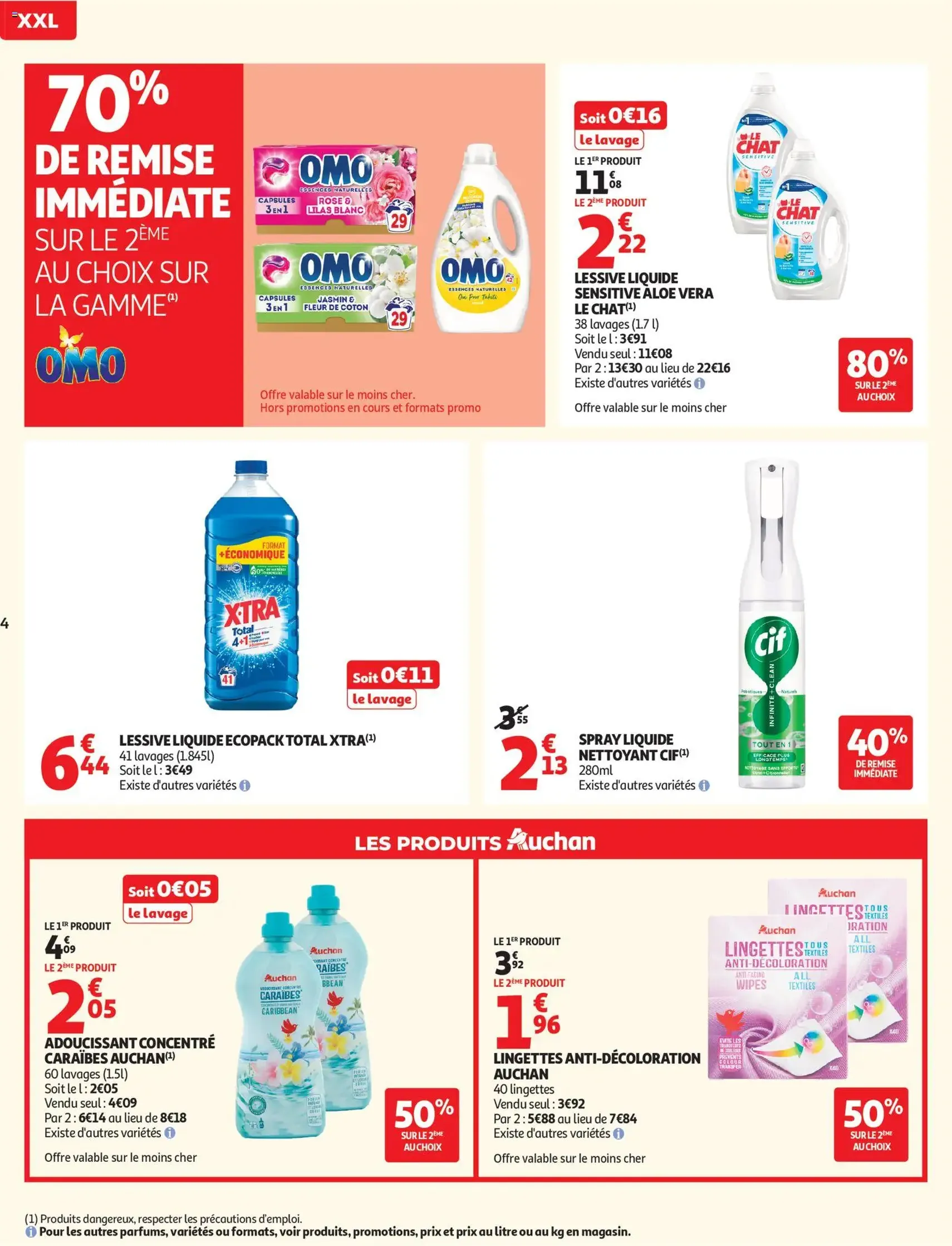 Auchan prospectus - brochure valable à partir du 24/02/2026, page 4 sur 57