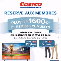 Costco catalogue - Prévisualisation du catalogue valable à partir du 19/01/2026