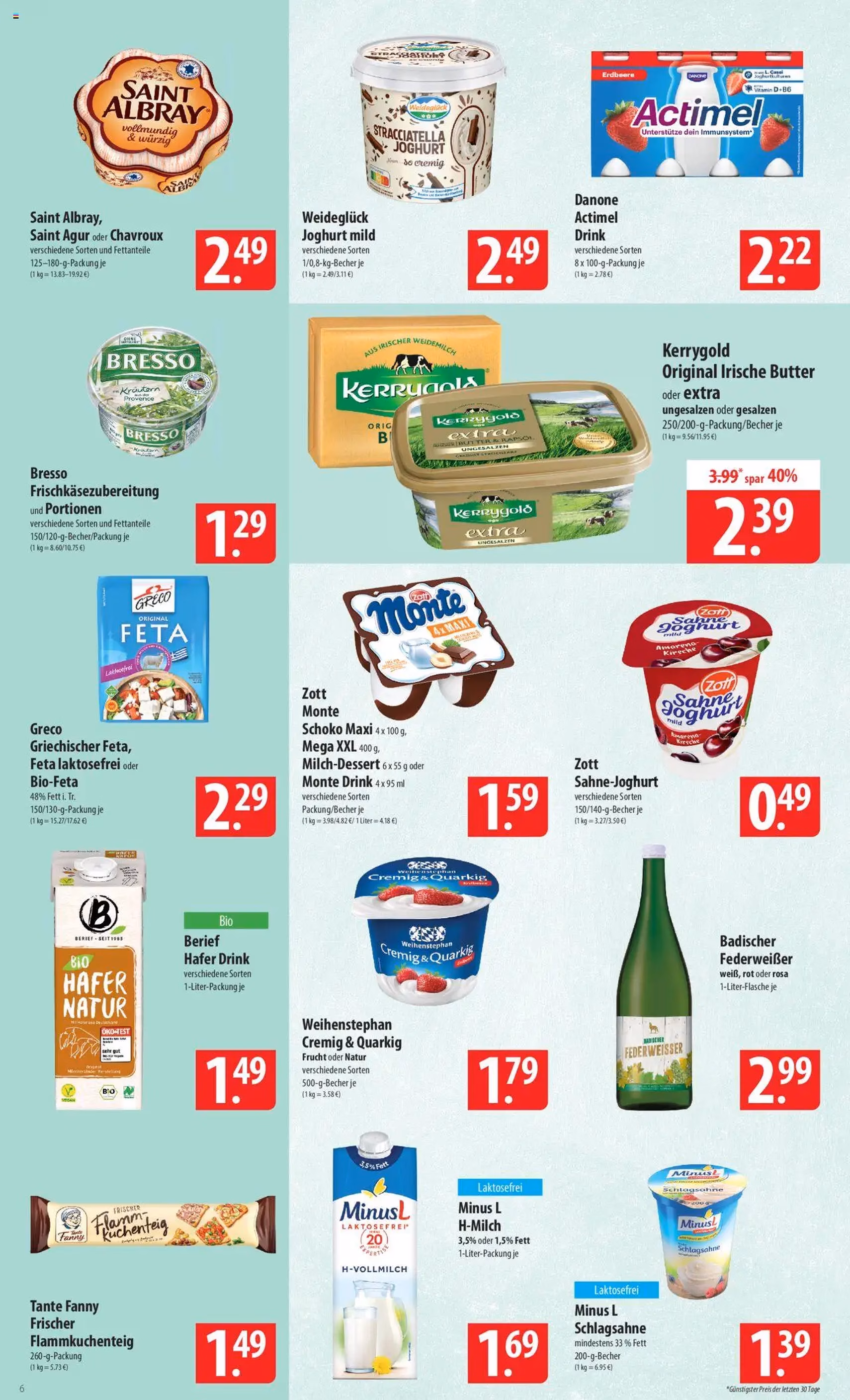 Famila Prospekt - Gültiger Prospekt ab 29.09.2025, Seite 6 von insgesamt 24