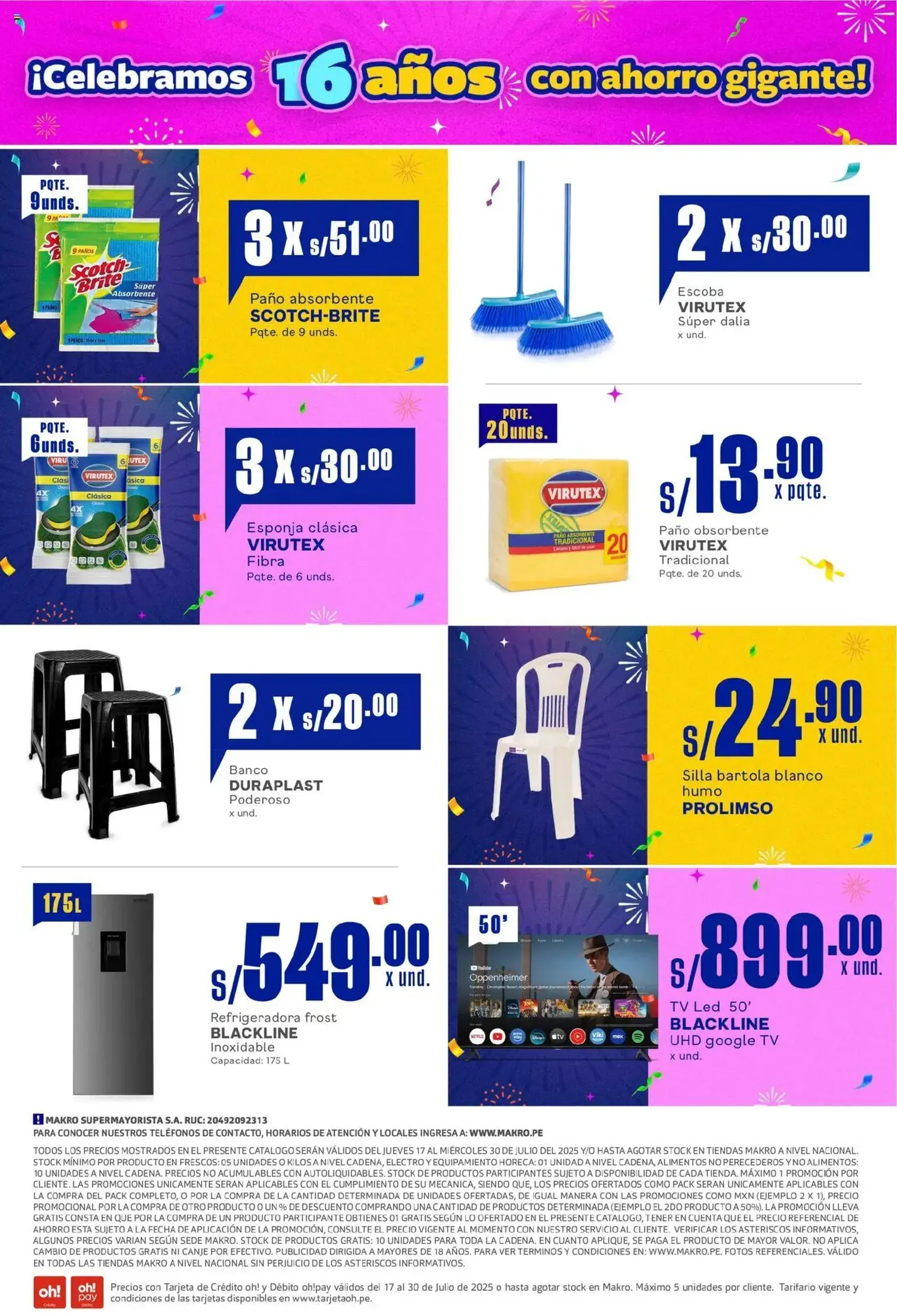 Catálogo Makro - folleto válido desde 17/07/2025 página 23 de 24 Catálogo Makro - folleto válido desde 17/07/2025 página 23 de 24