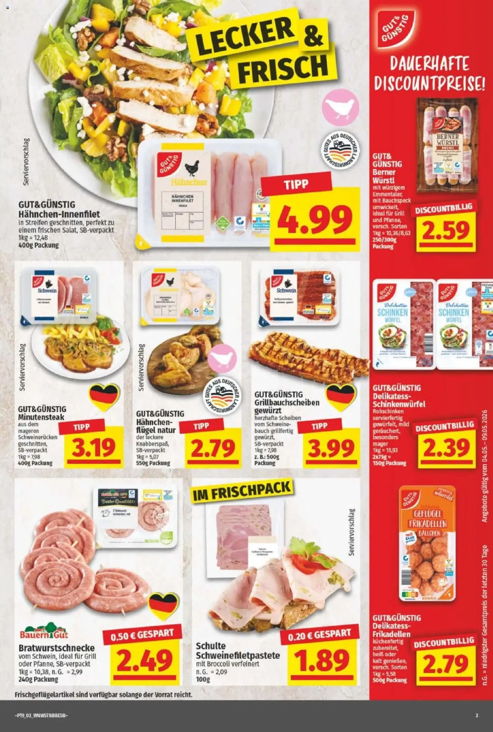 NP Discount Prospekt - Gültiger Prospekt ab 04.05.2026, Seite 3 von insgesamt 15