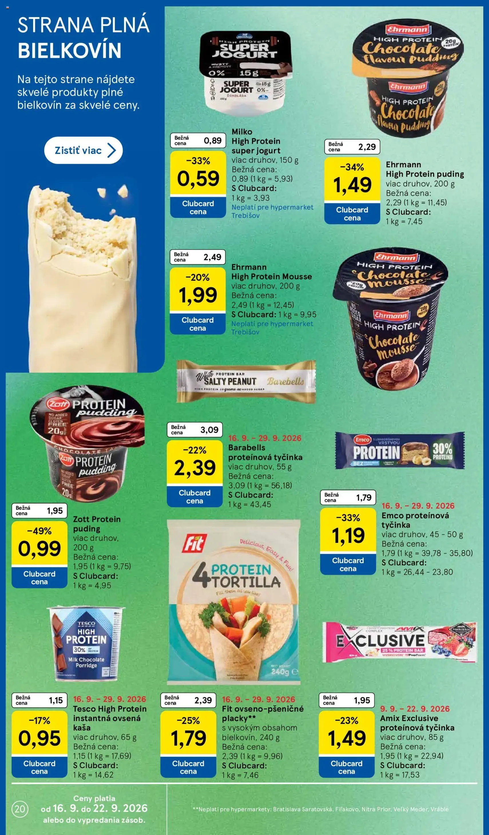Tesco Hypermarket - leták - platný leták od 16.09.2026 strana 20 z 42