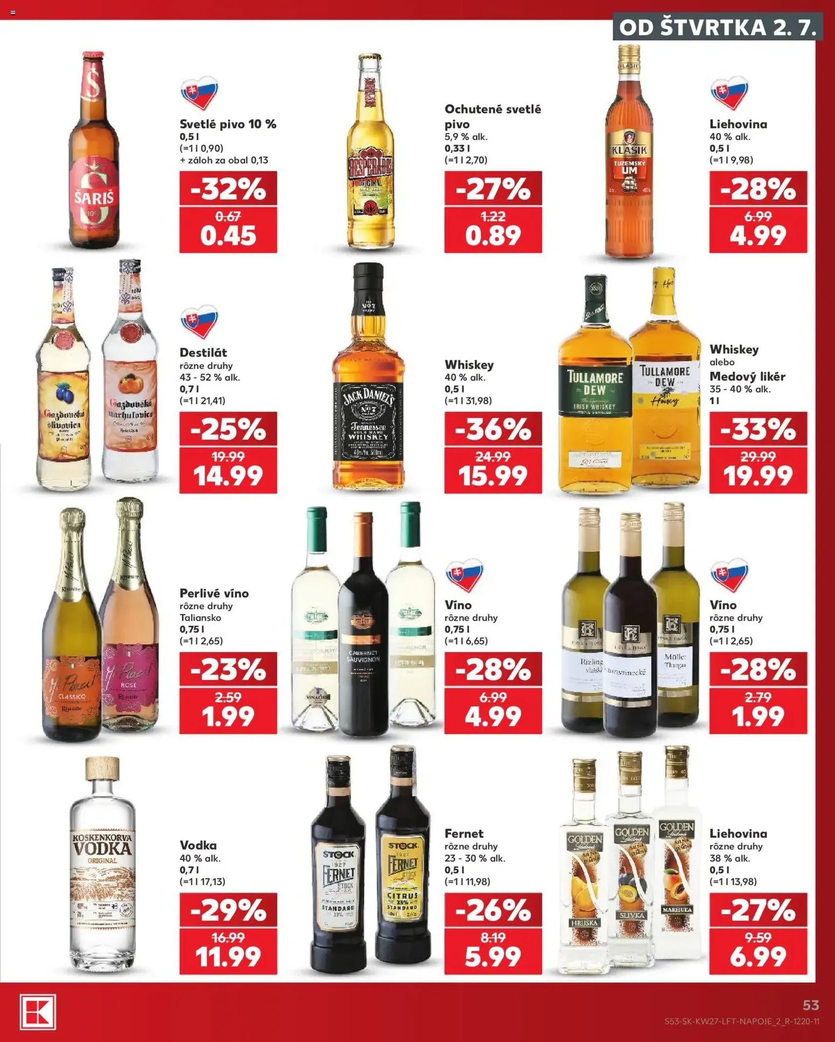 Kaufland SK akciós újság - 2026.07.02. érvényes szórólap 53 oldal 80 oldalból