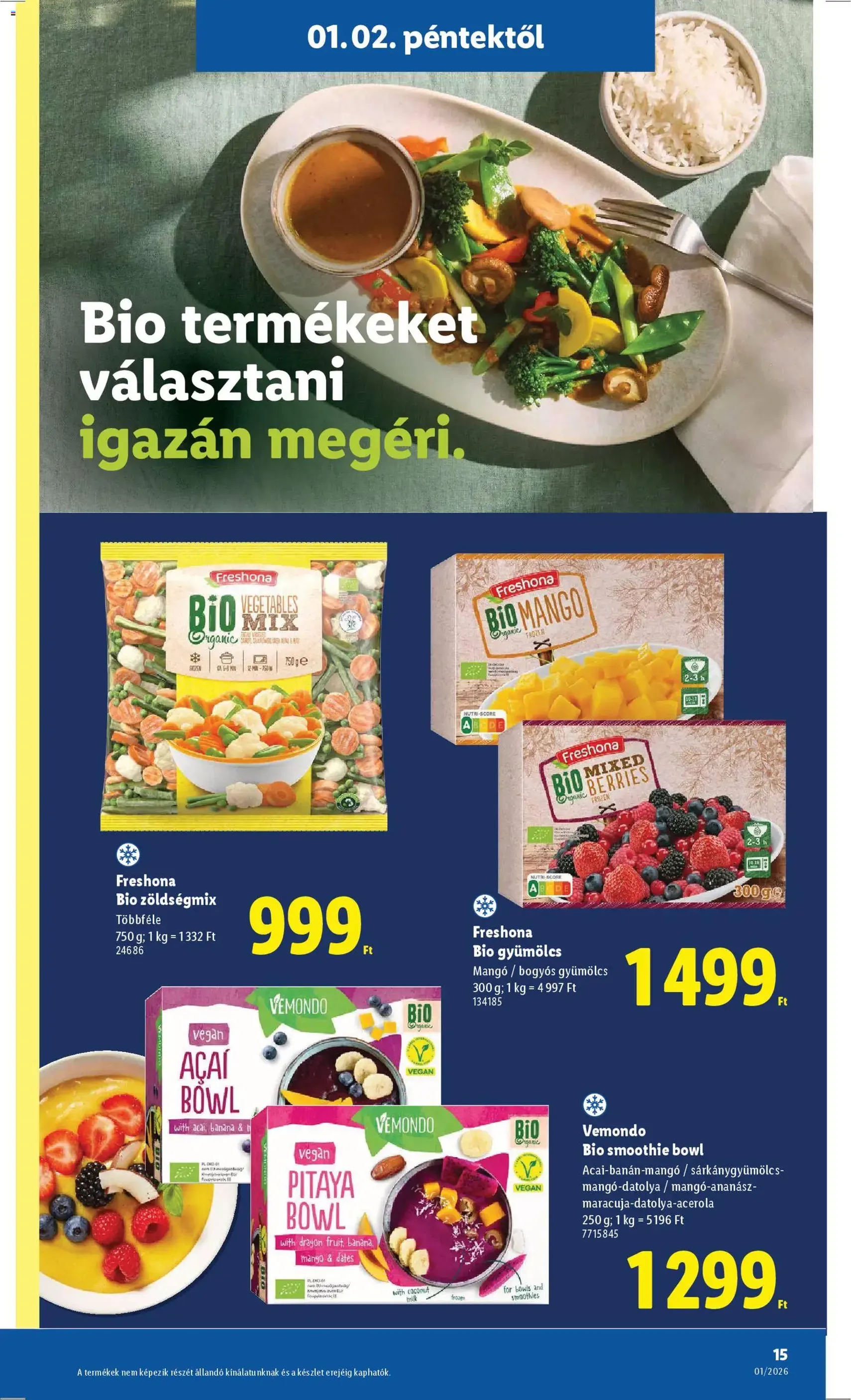 Lidl Akciós újság - 2026.01.02. érvényes szórólap 15 oldal 62 oldalból