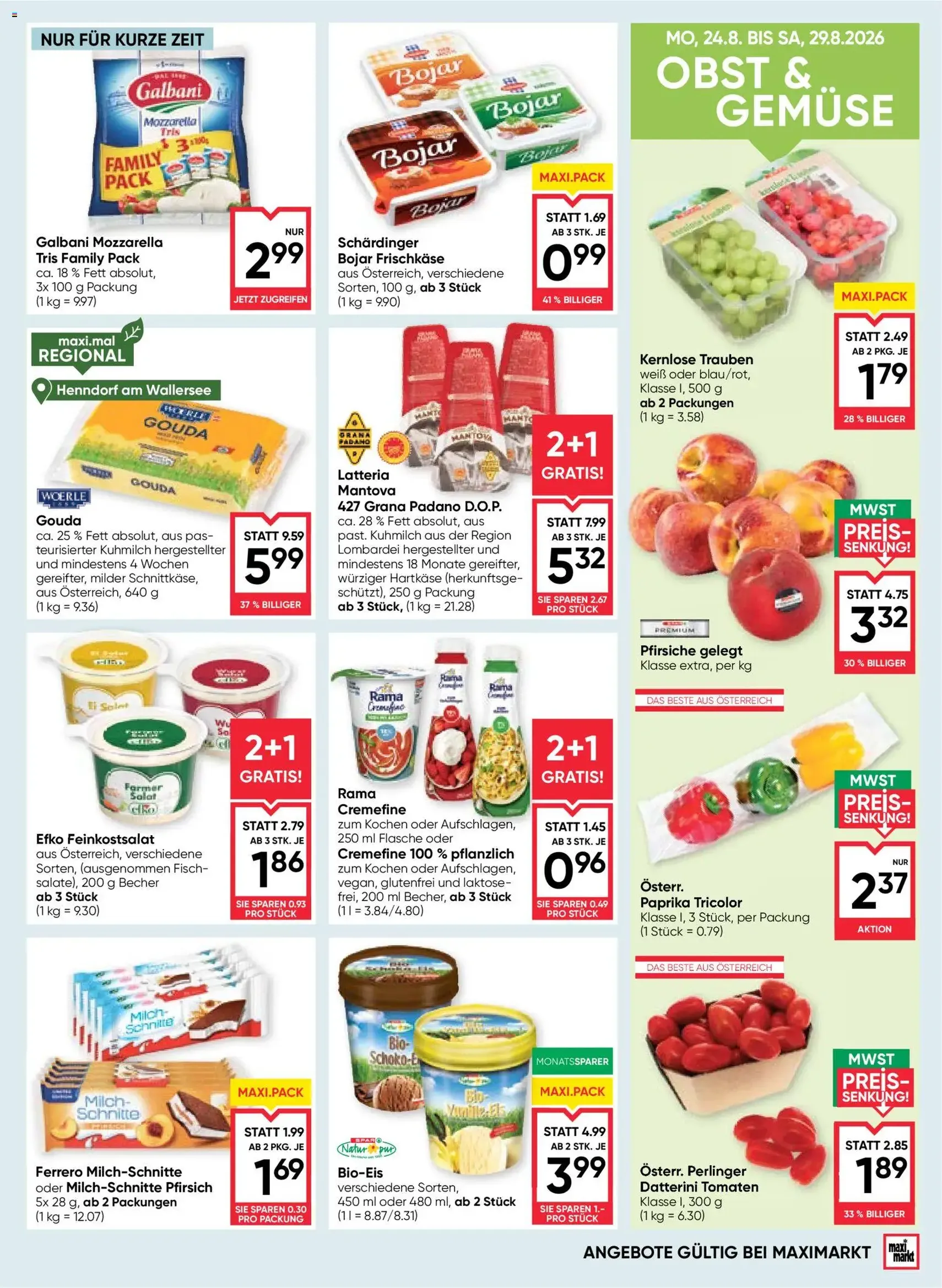 Maximarkt Flugblatt - Gültiger Prospekt ab 27.08.2026, Seite 9 von insgesamt 24
