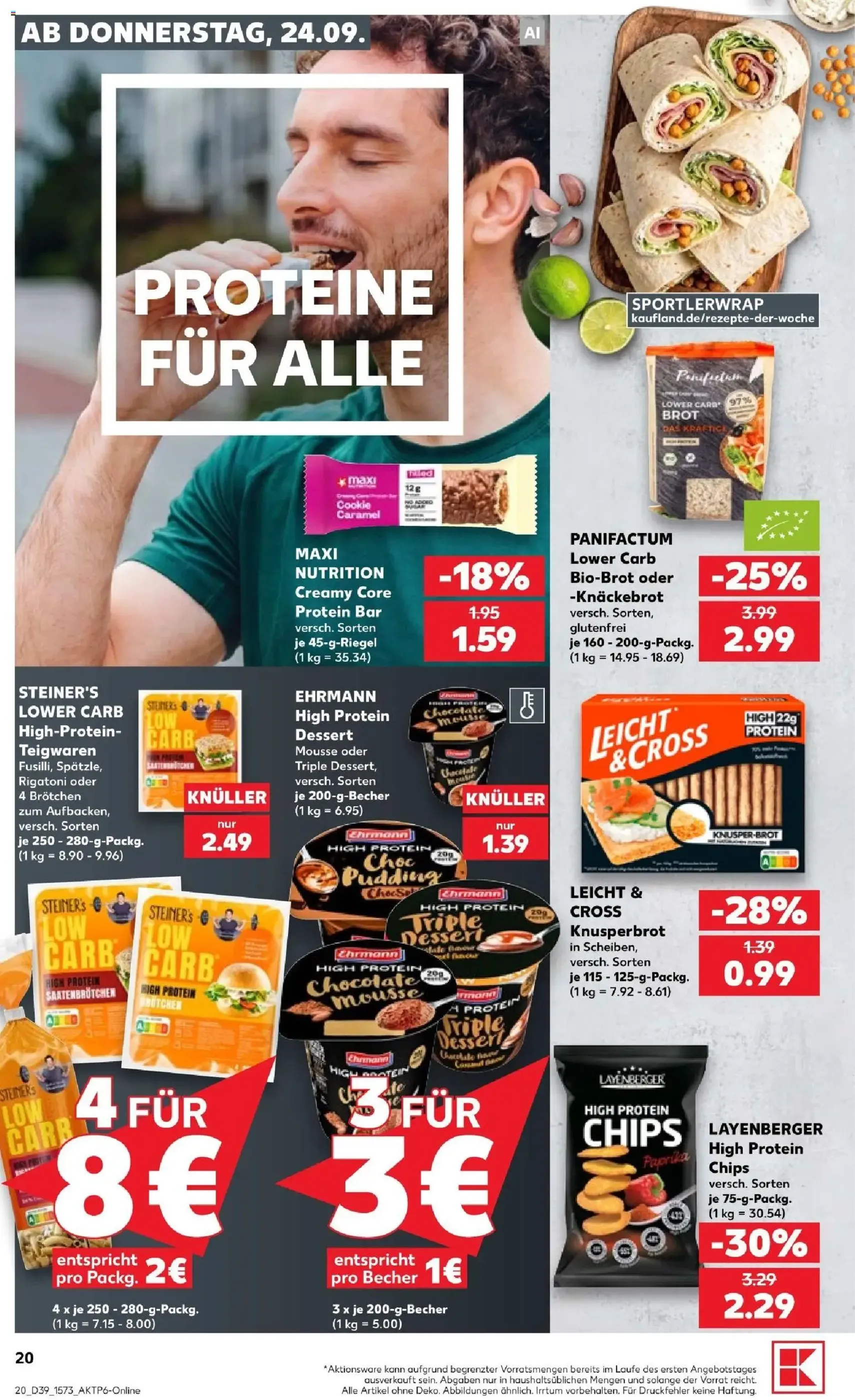 Kaufland Prospekt - Gültiger Prospekt ab 24.09.2026, Seite 20 von insgesamt 72