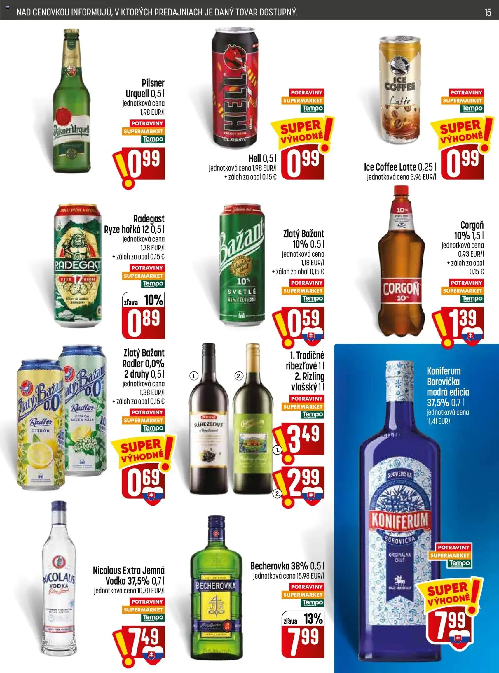 COOP Jednota leták - platný leták od 26.08.2026 strana 15 z 32