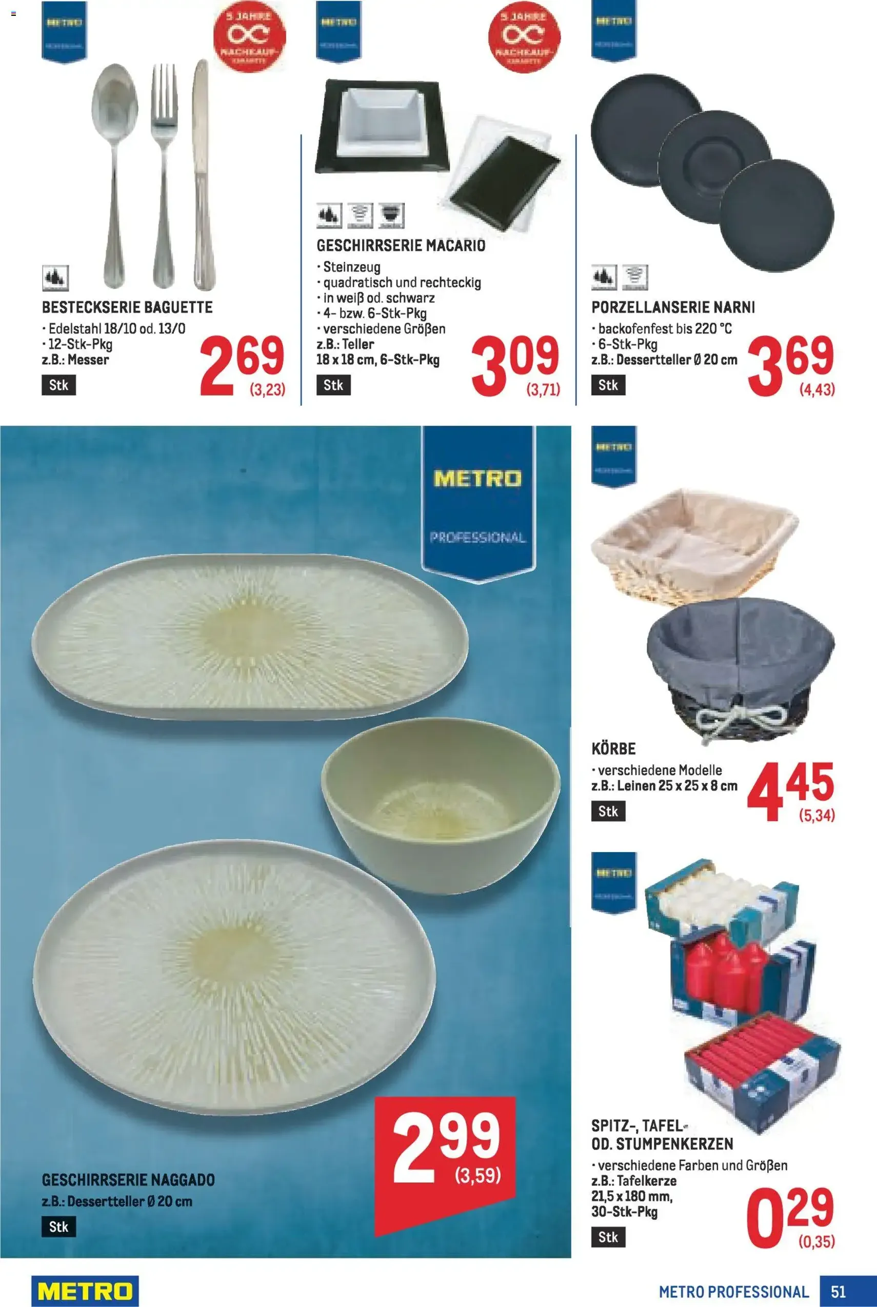 Metro angebote Profi - Gültiger Prospekt ab 11.12.2025, Seite 51 von insgesamt 72