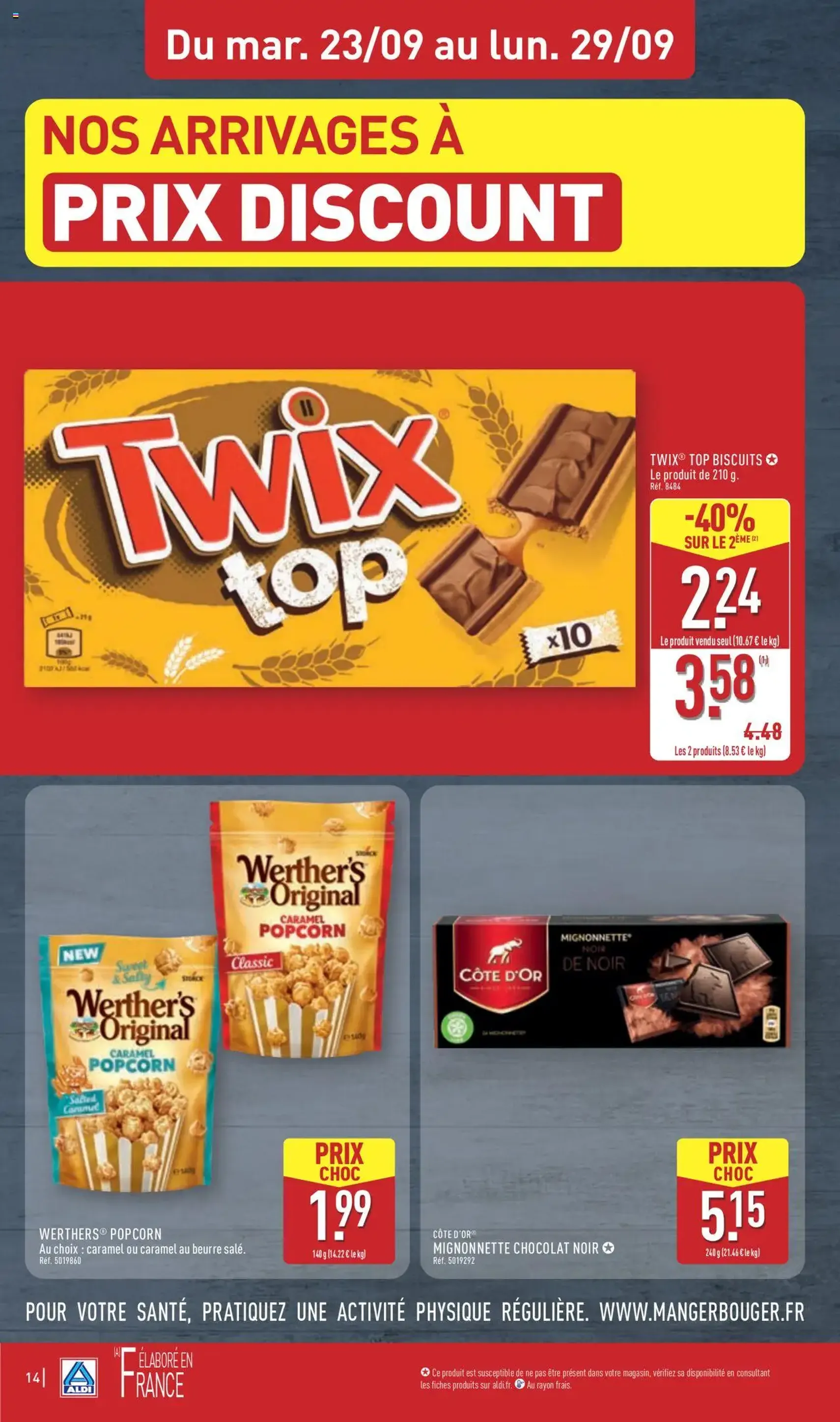 Aldi catalogue semaine 39 - brochure valable à partir du 23/09/2025, page 16 sur 57 Aldi catalogue semaine 39 - brochure valable à partir du 23/09/2025, page 16 sur 57