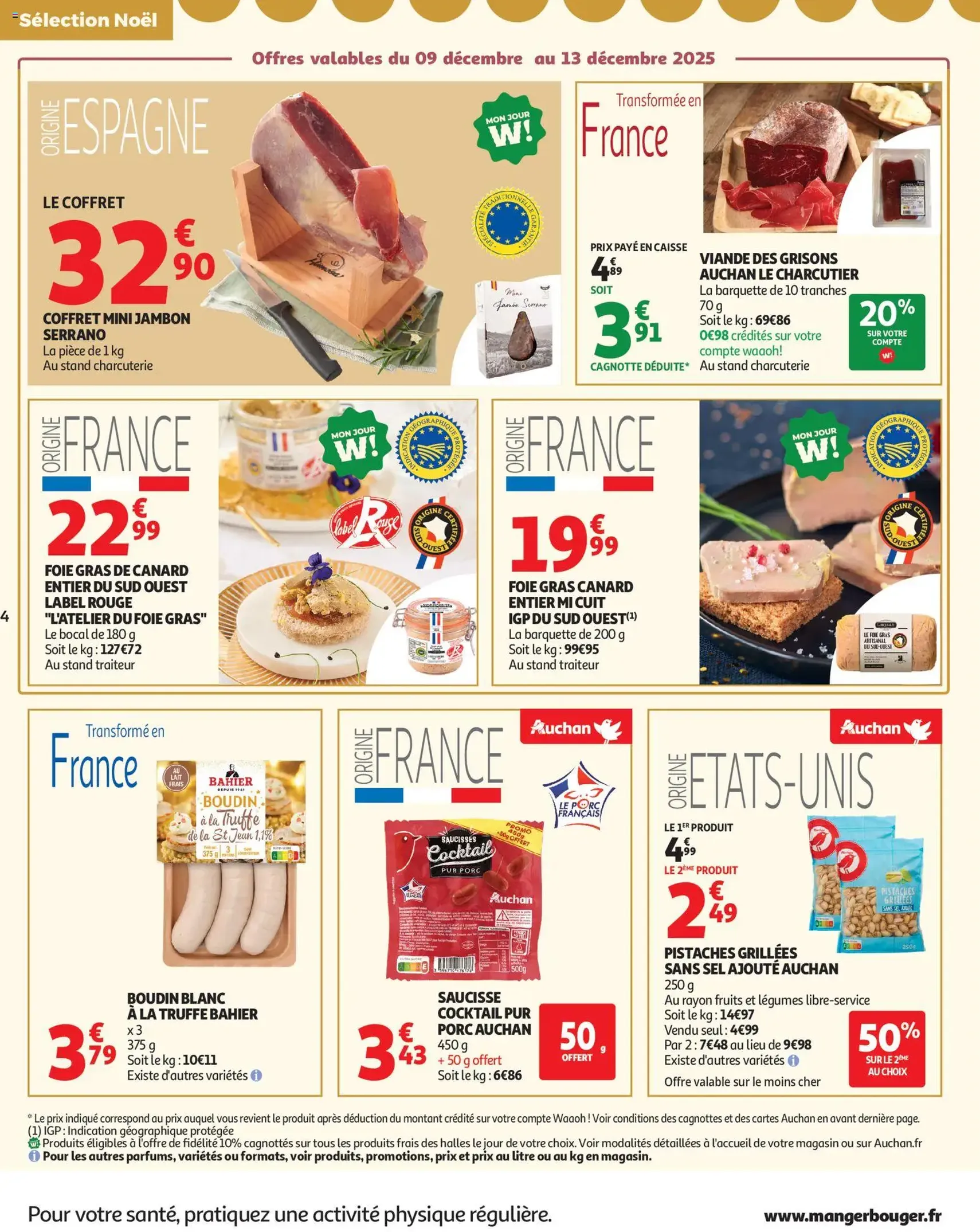 Auchan prospectus - brochure valable à partir du 09/12/2025, page 4 sur 64