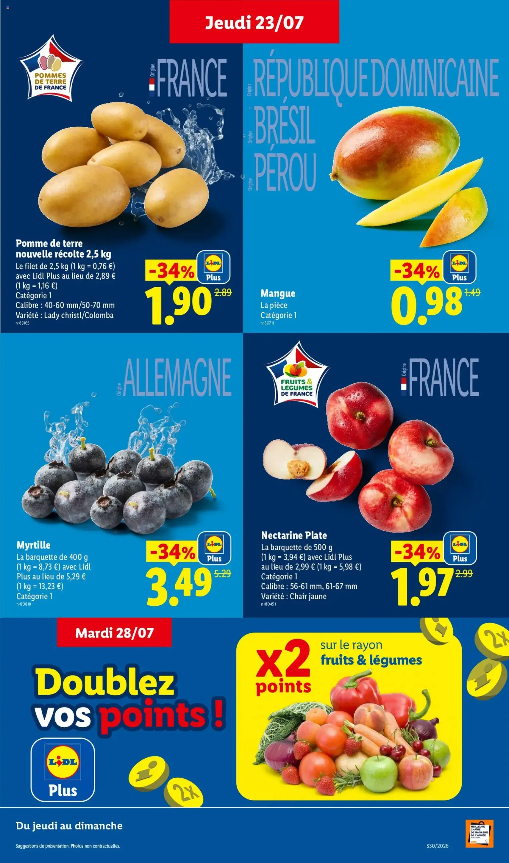 LIDL catalogue - brochure valable à partir du 23/07/2026, page 3 sur 64