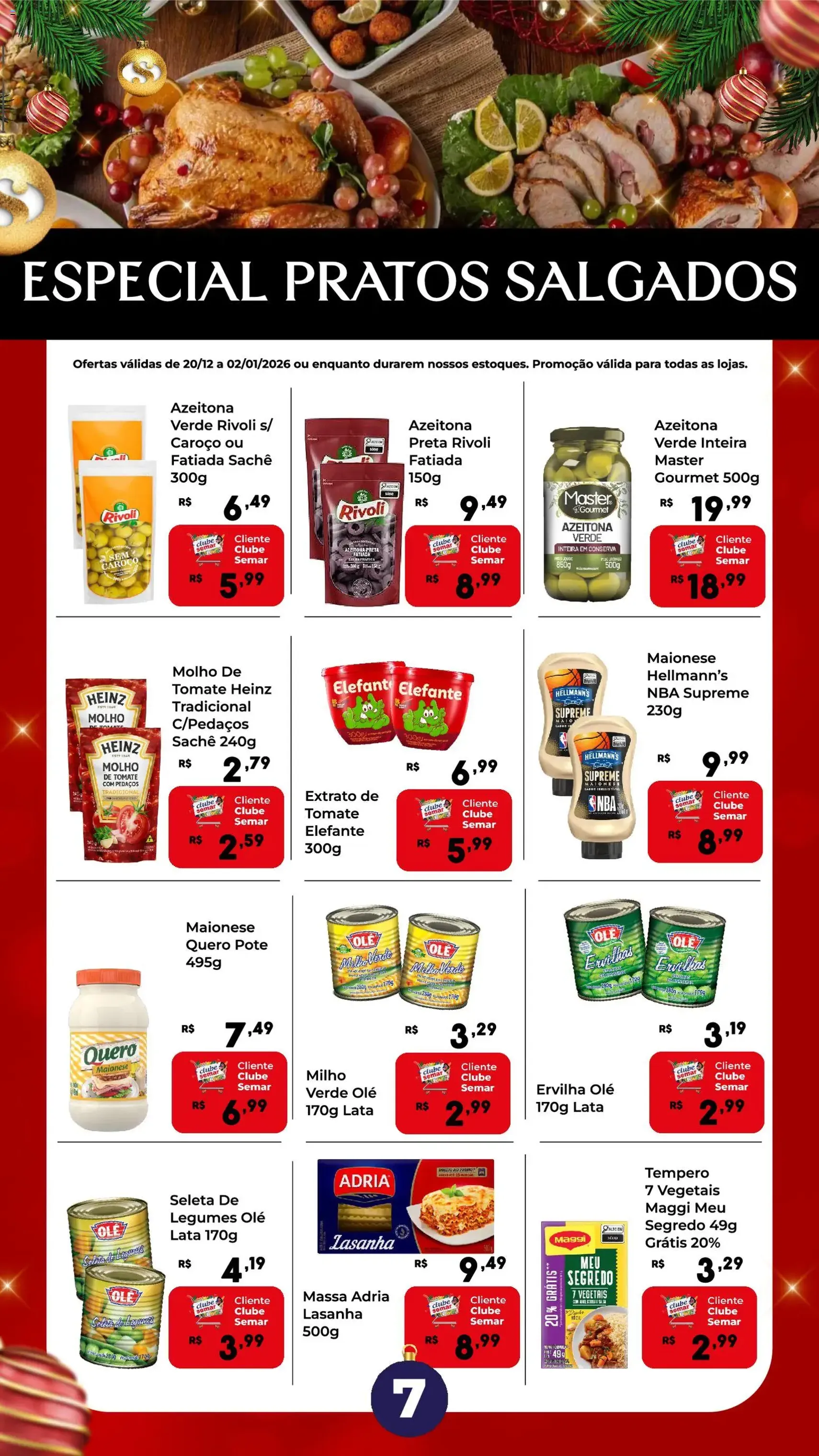 Semar Supermercado - Ofertas Revista Natal - folheto válido a partir de 20/12/2025 página 7 de 19