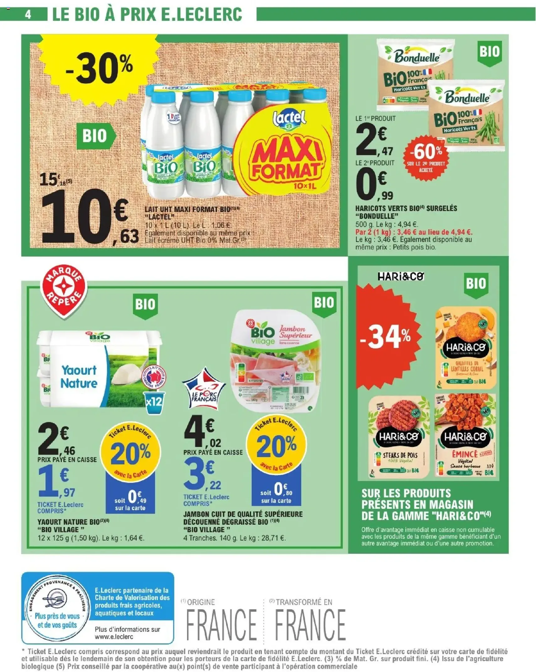 E.Leclerc catalogue semaine 9 - brochure valable à partir du 24/02/2026, page 4 sur 56