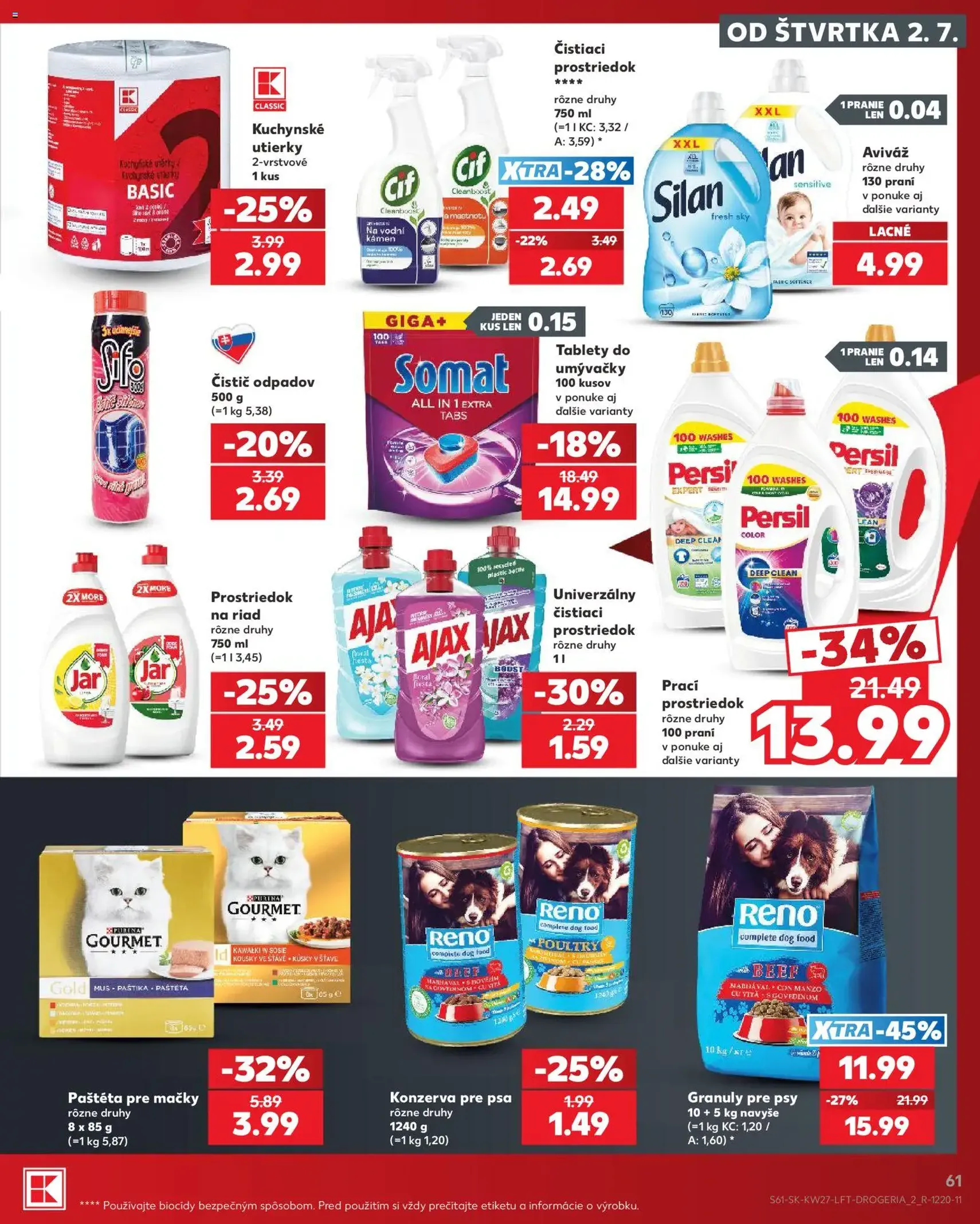 Kaufland SK akciós újság - 2026.07.02. érvényes szórólap 61 oldal 80 oldalból