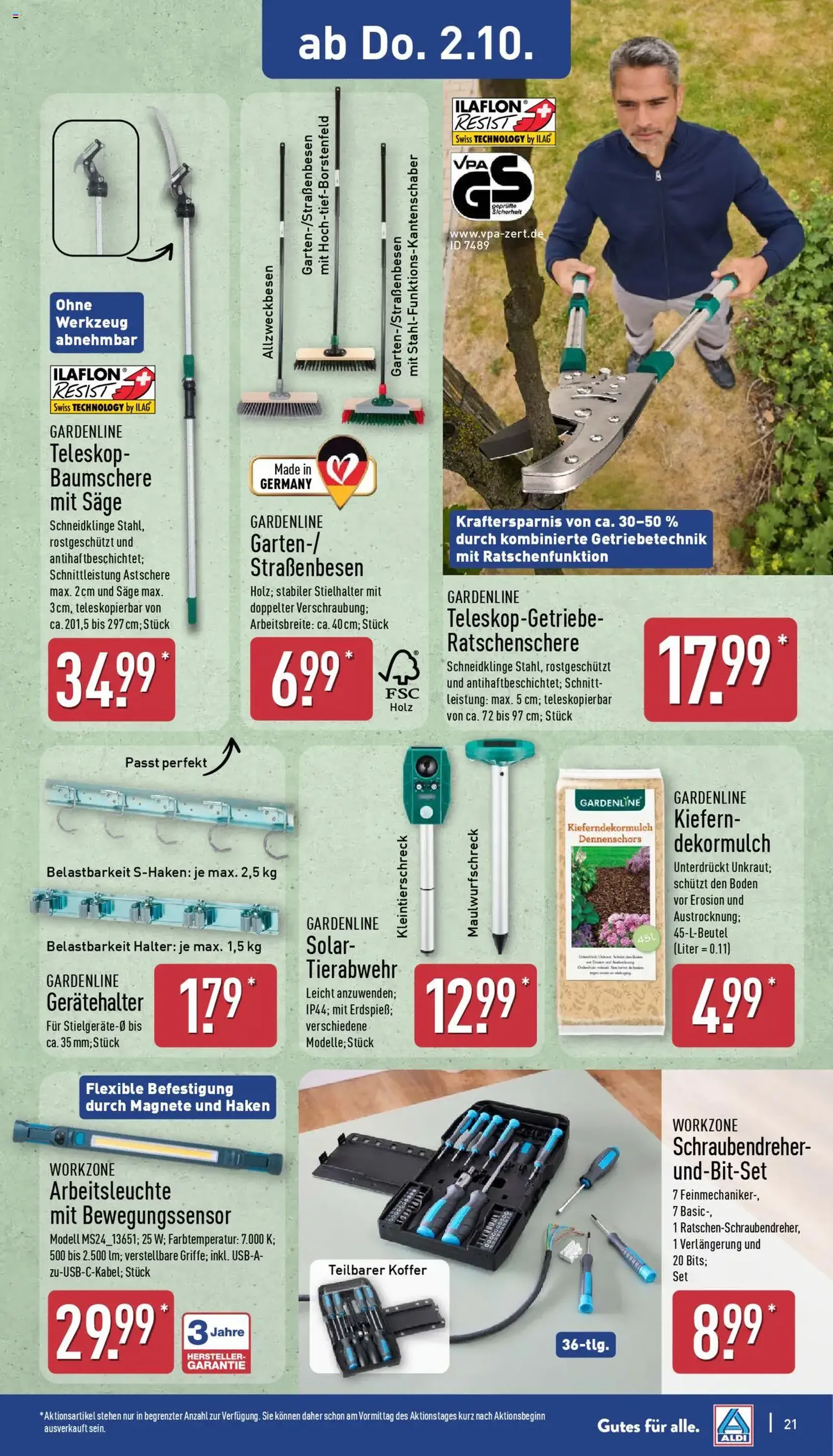 Aldi Prospekt - Gültiger Prospekt ab 29.09.2025, Seite 21 von insgesamt 42 Aldi Prospekt - Gültiger Prospekt ab 29.09.2025, Seite 21 von insgesamt 42