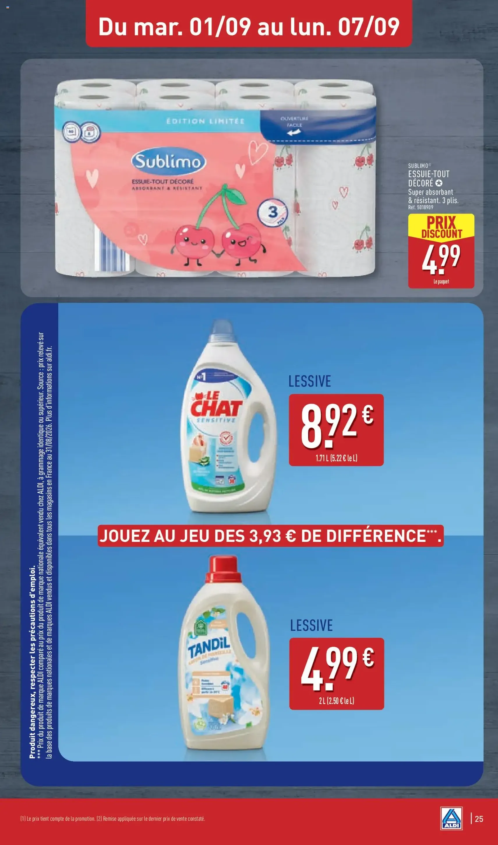 Aldi catalogue - brochure valable à partir du 01/09/2026, page 27 sur 54